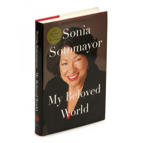 My Beloved World by Sonia Sotomayor Autographed