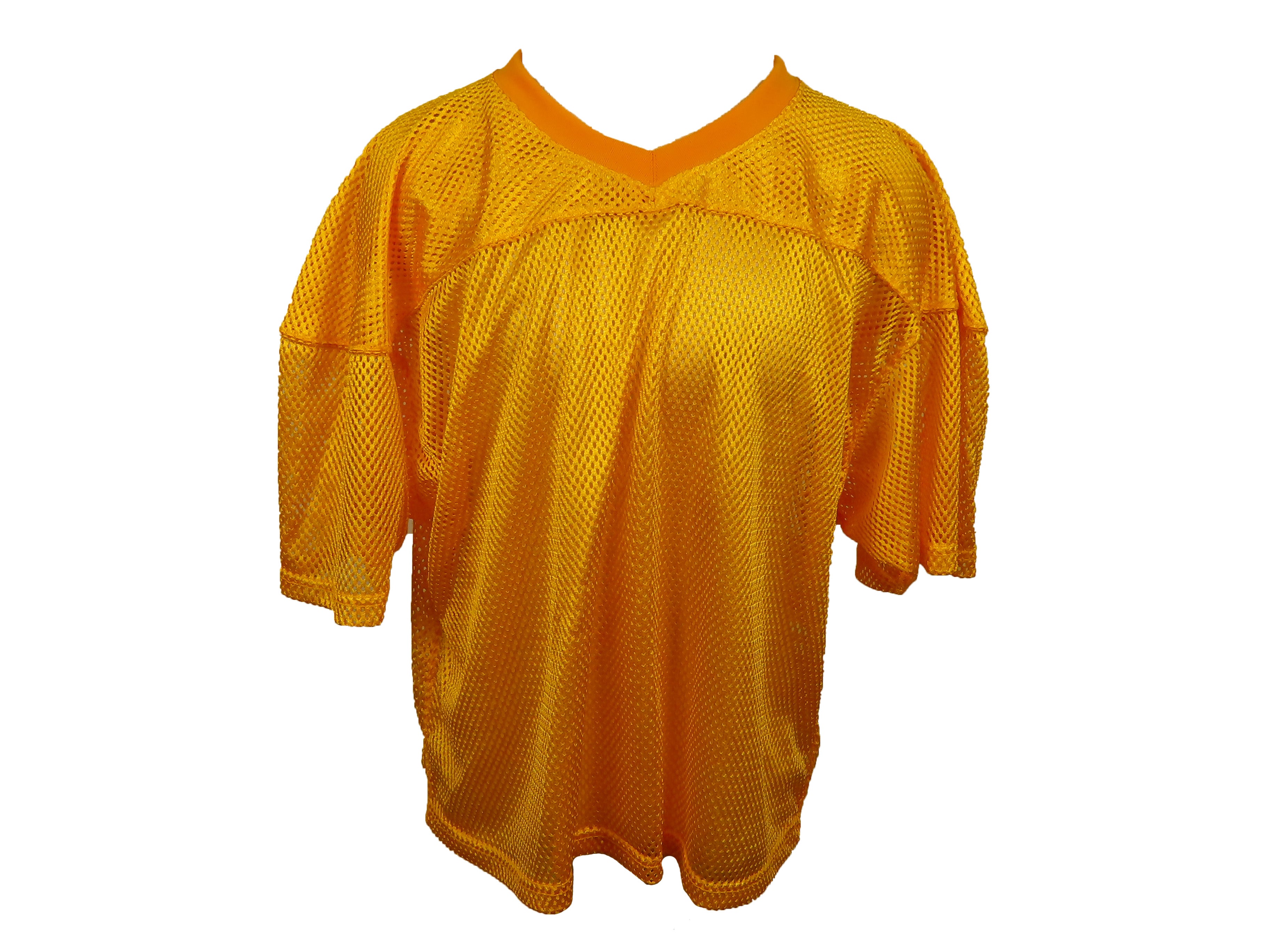 orange practice football jersey