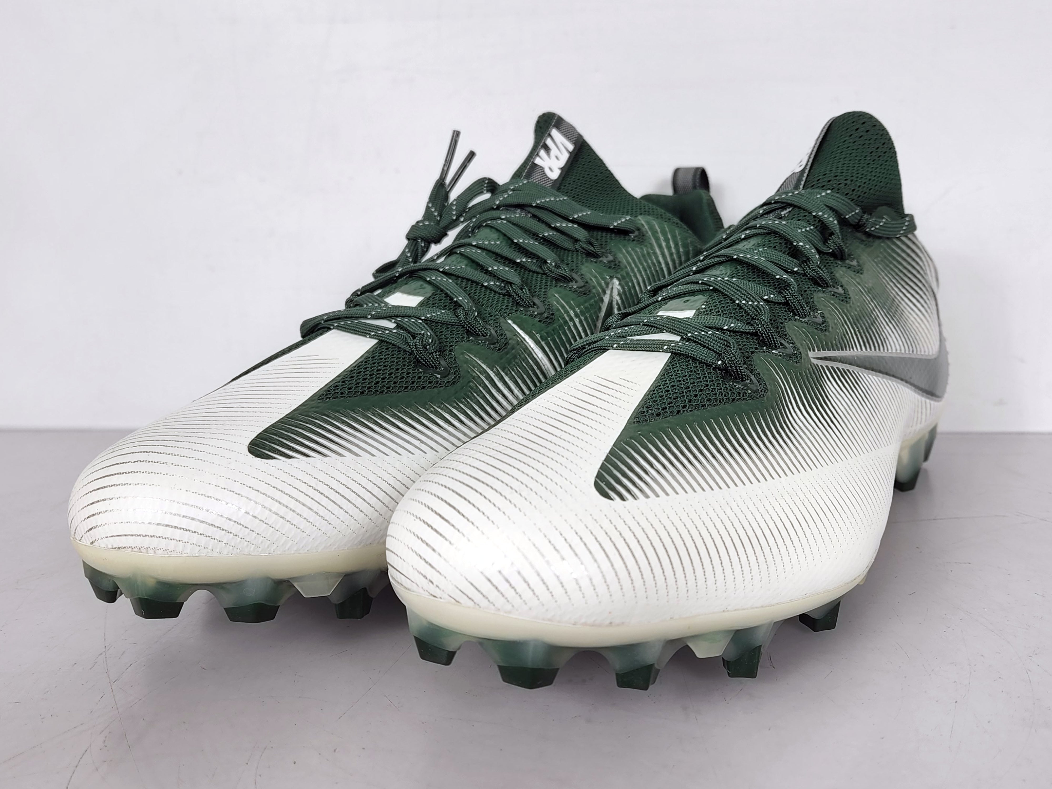 Minachting Onvoorziene omstandigheden Suradam Nike Vapor Untouchable Pro CF White/Green Football Cleats Men's Size 1 –  MSU Surplus Store