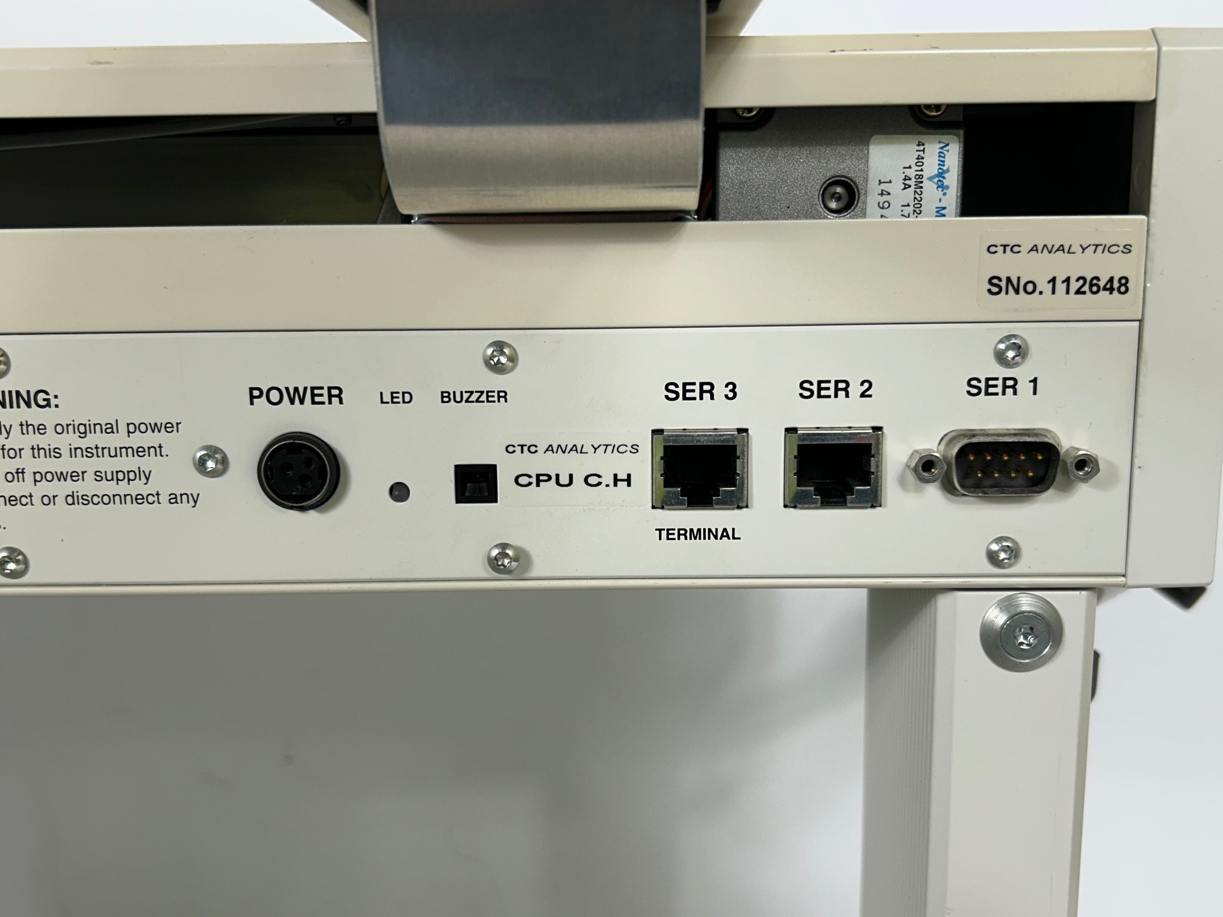 Shimadzu SIL 5000 Auto Injector/Autosampler *Parts* *Untested*