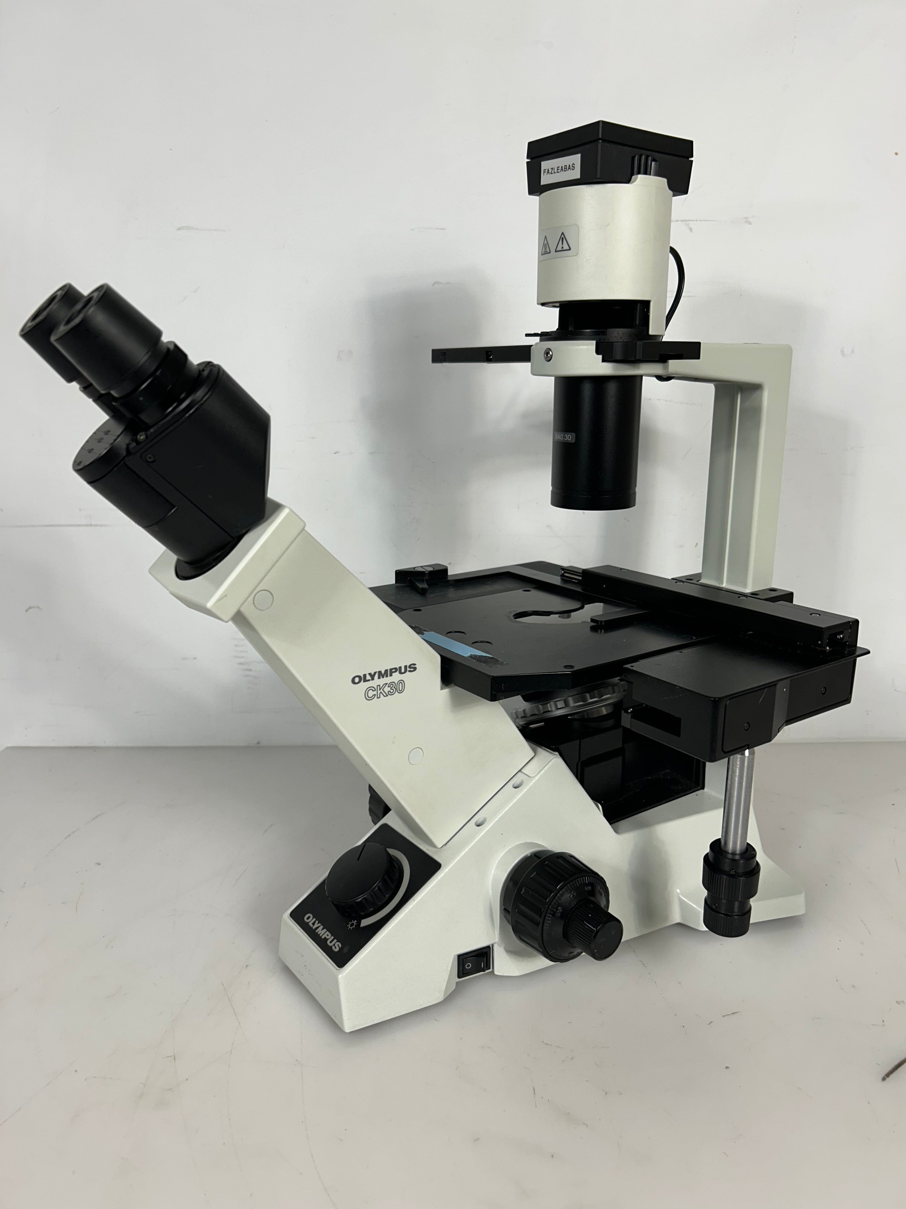 Olympus CK30 Inverted Phase Contrast Microscope