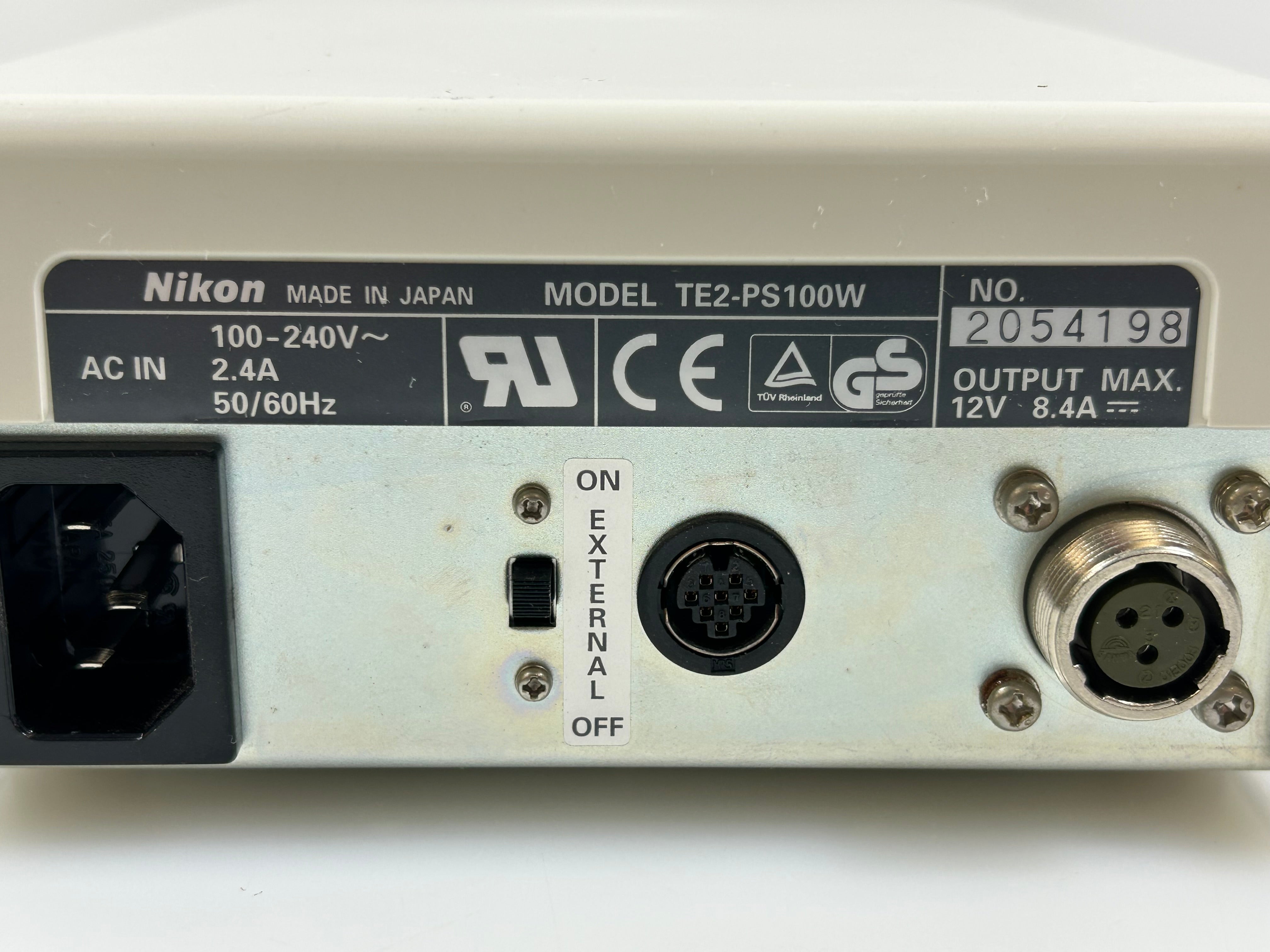 Nikon TE2-PS100 Power Supply *Untested*