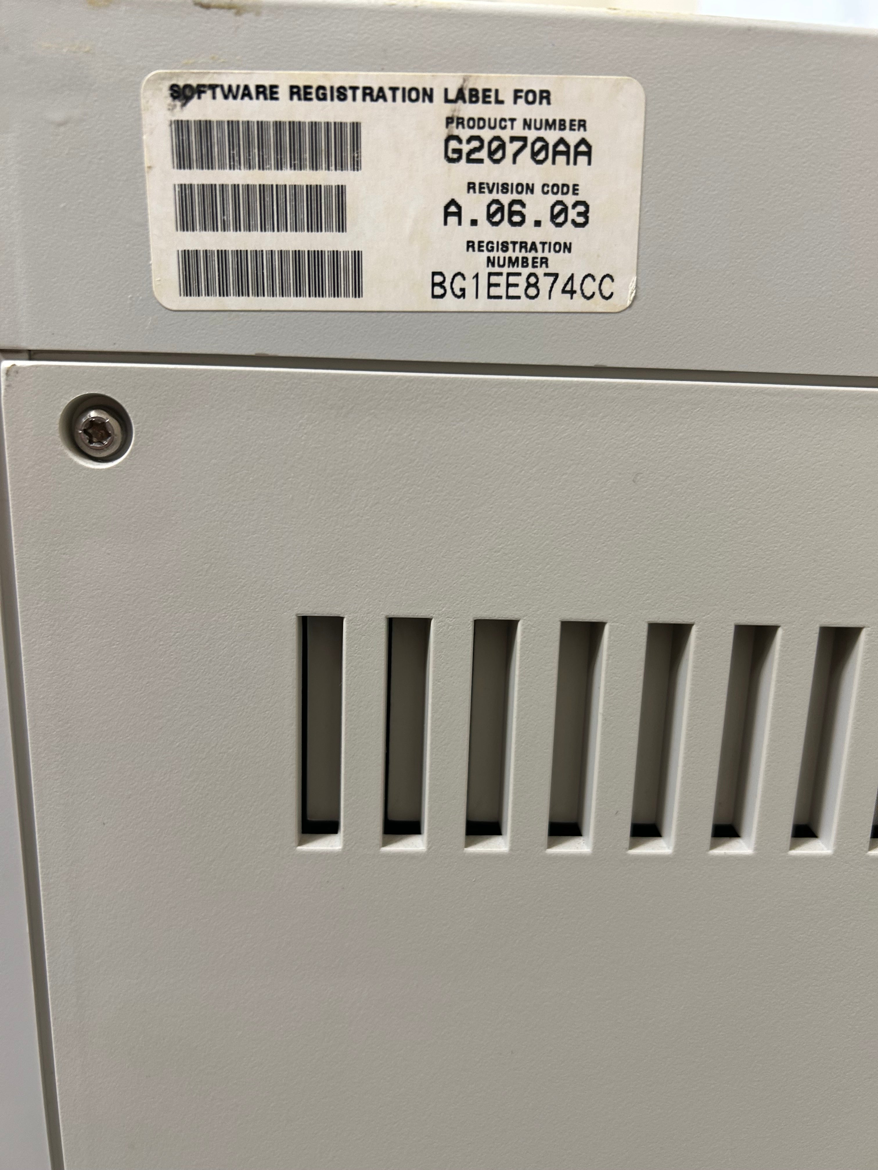 Agilent 6890N Series Gas Chromatograph