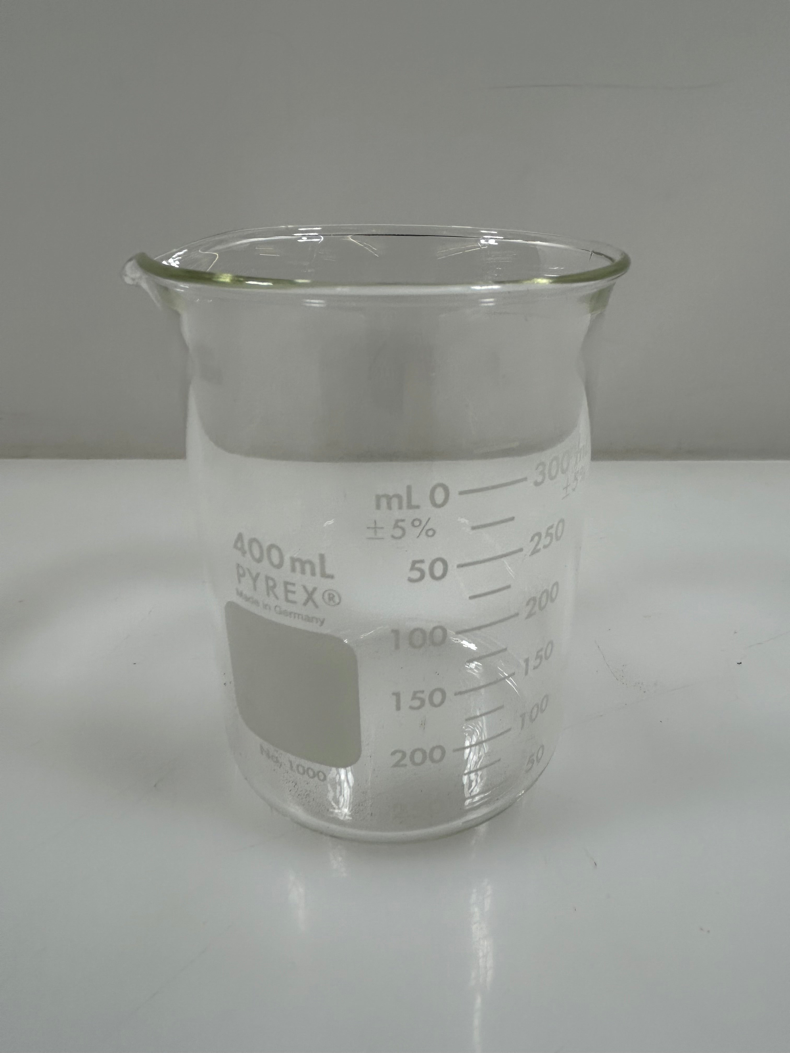 Lab Glass 400mL Beaker