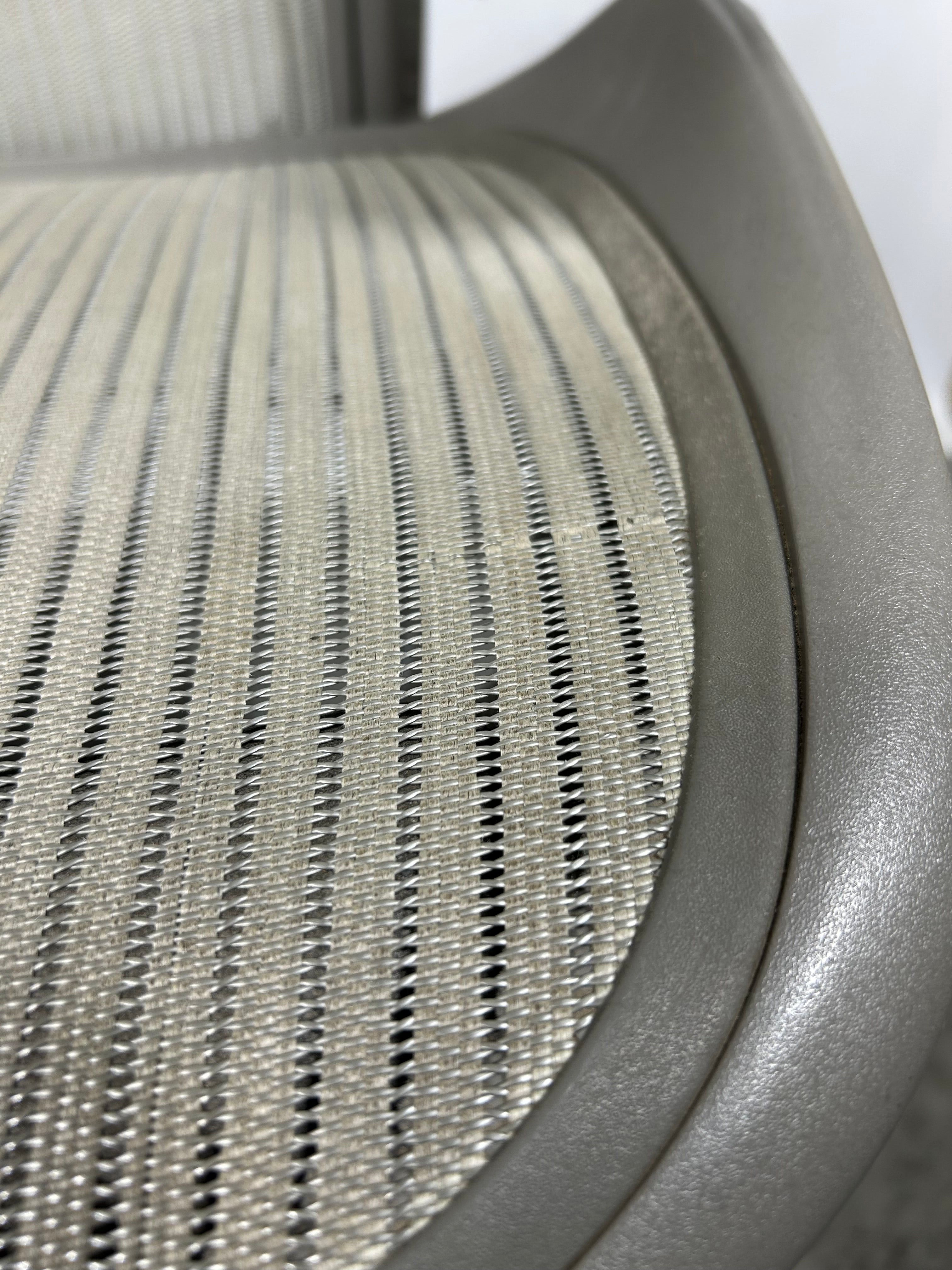 Millennial Gray Herman Miller Aeron Chair Size B