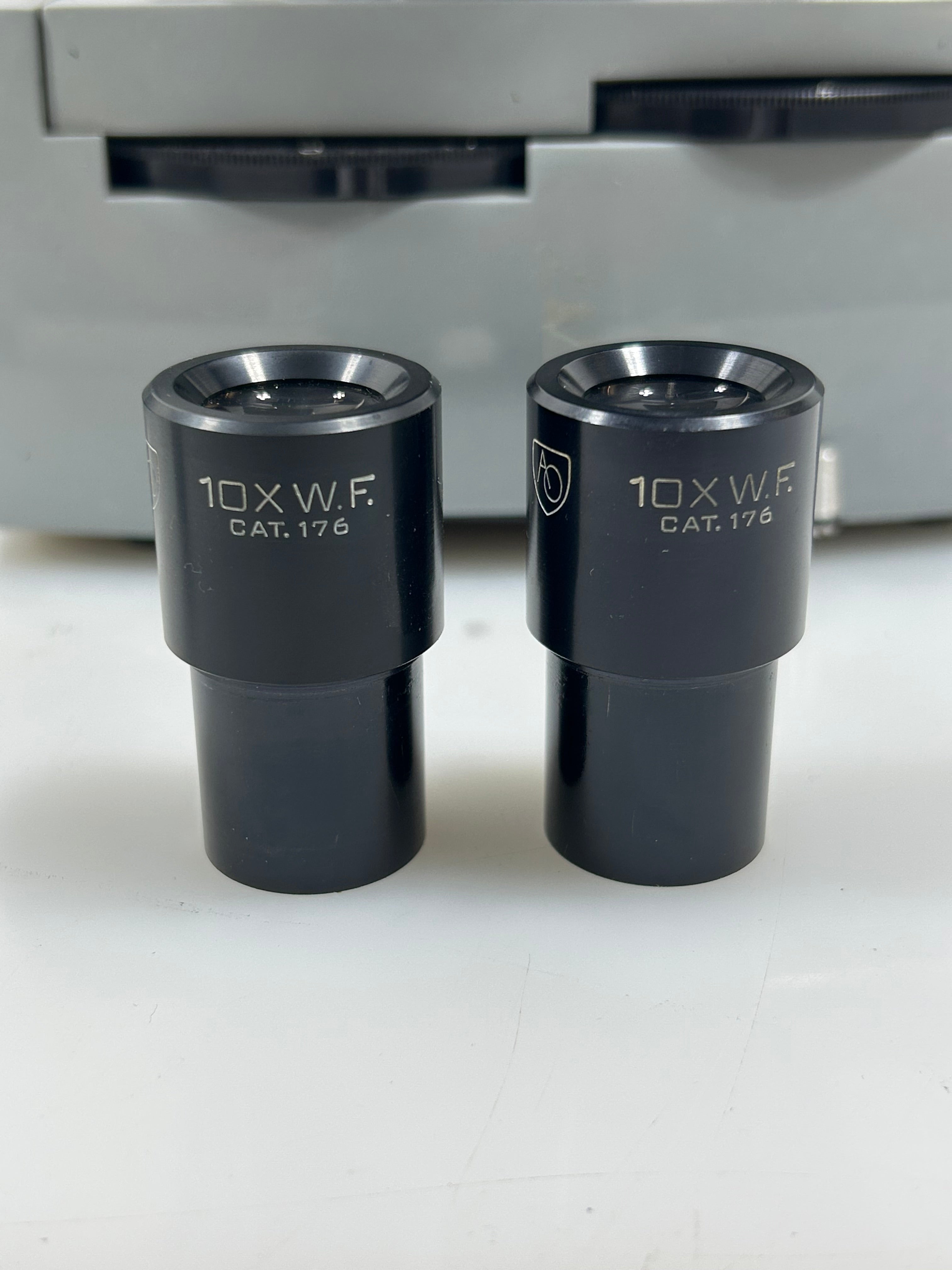 American Optical Spencer Binocular Microscope With Attatched Controller