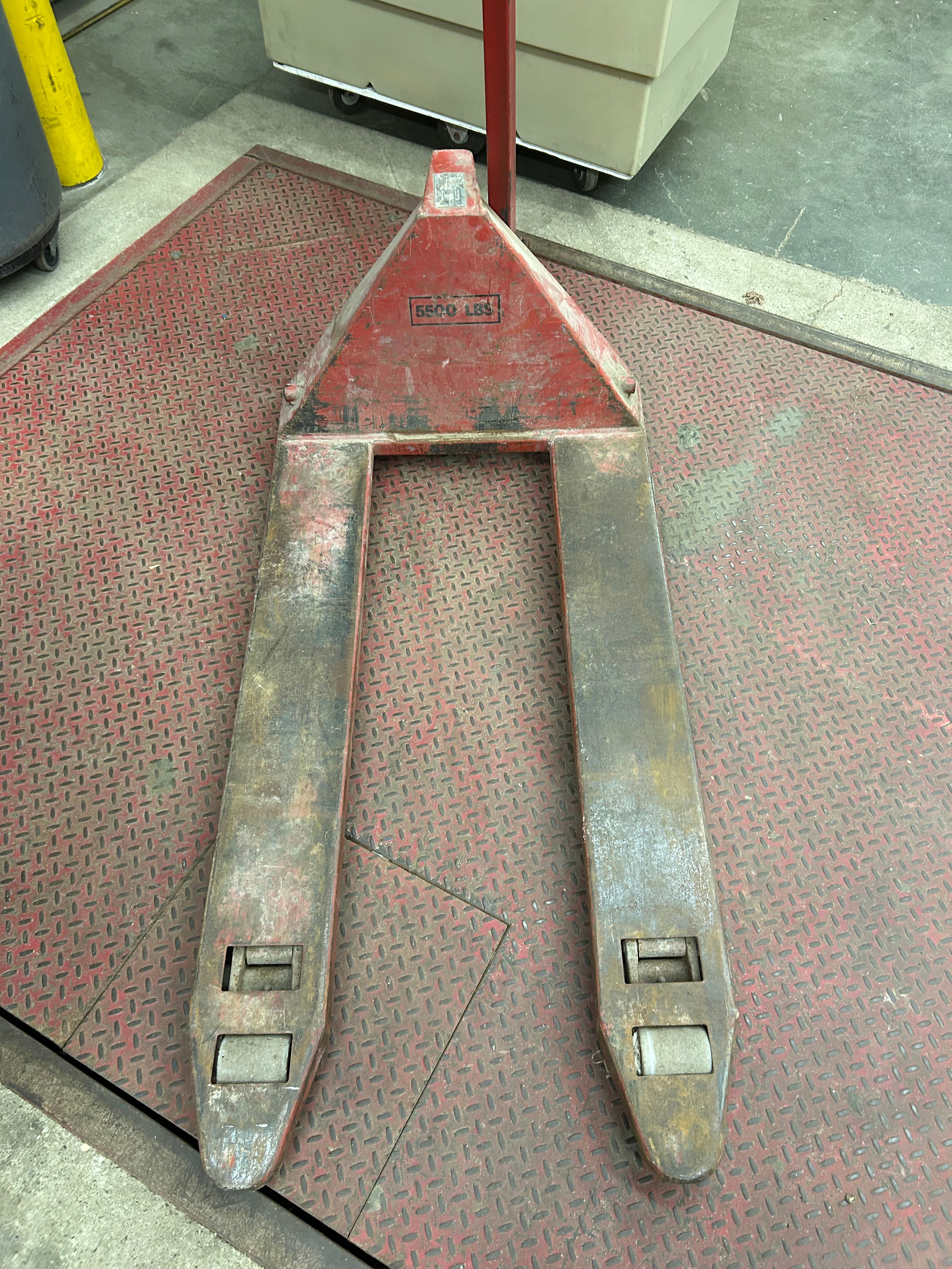Red Pallet Jack *Parts or Repair*