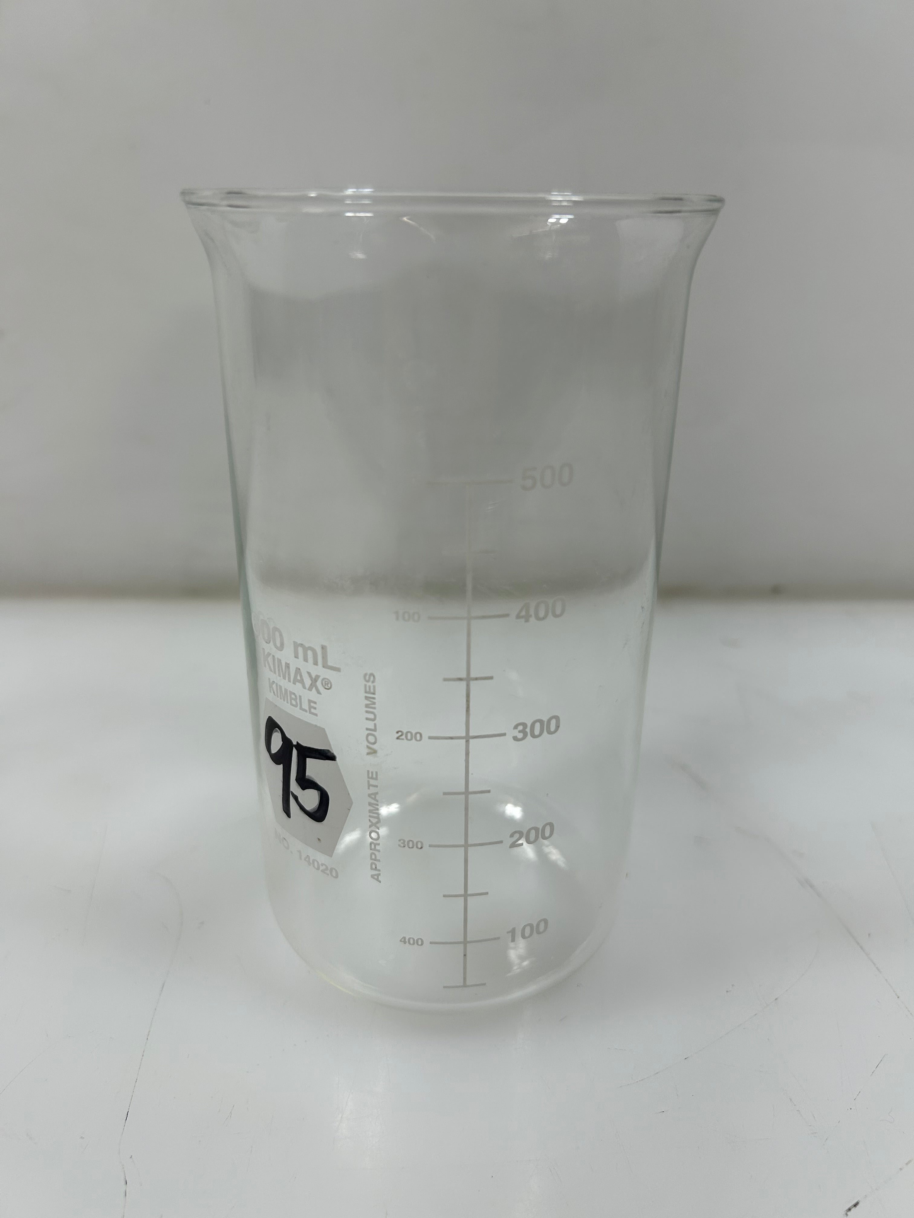 Kimble KIMAX 600mL Tall Form Berzelius Beaker