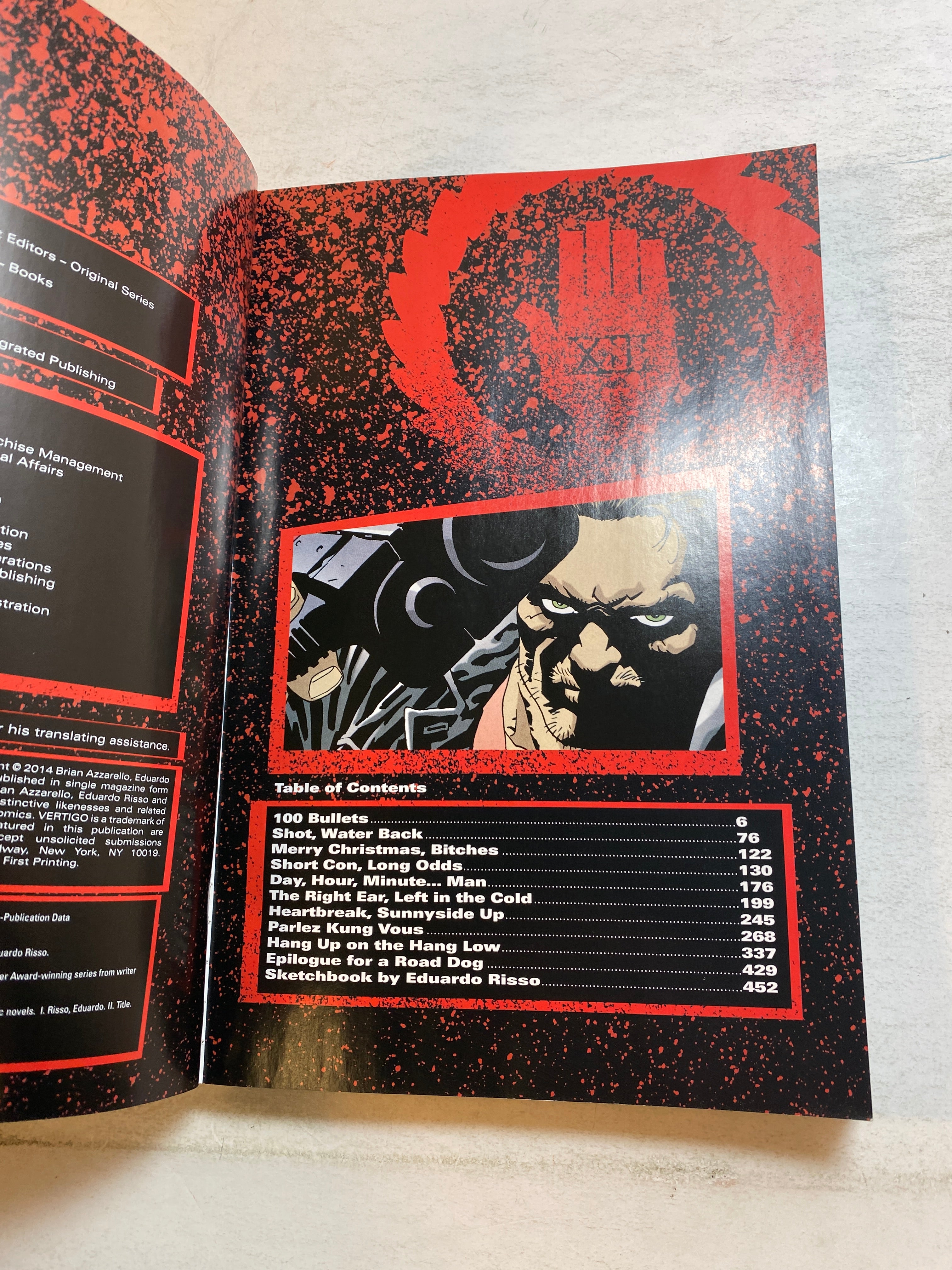 100 Bullets Book 1 Graphic Novel SC 2014