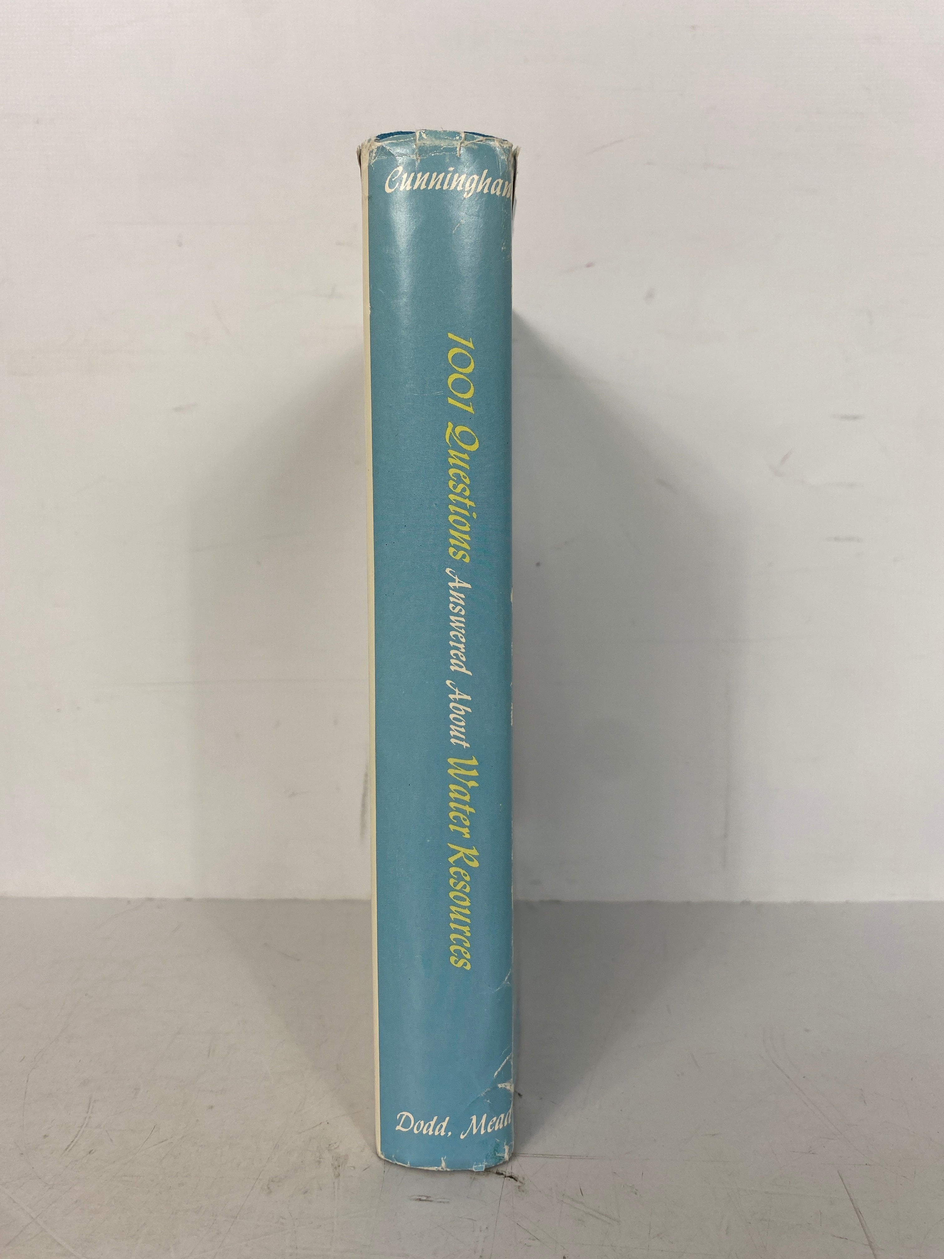 1001 Questions Answered About Water Resources Cunningham 1967 HCDJ