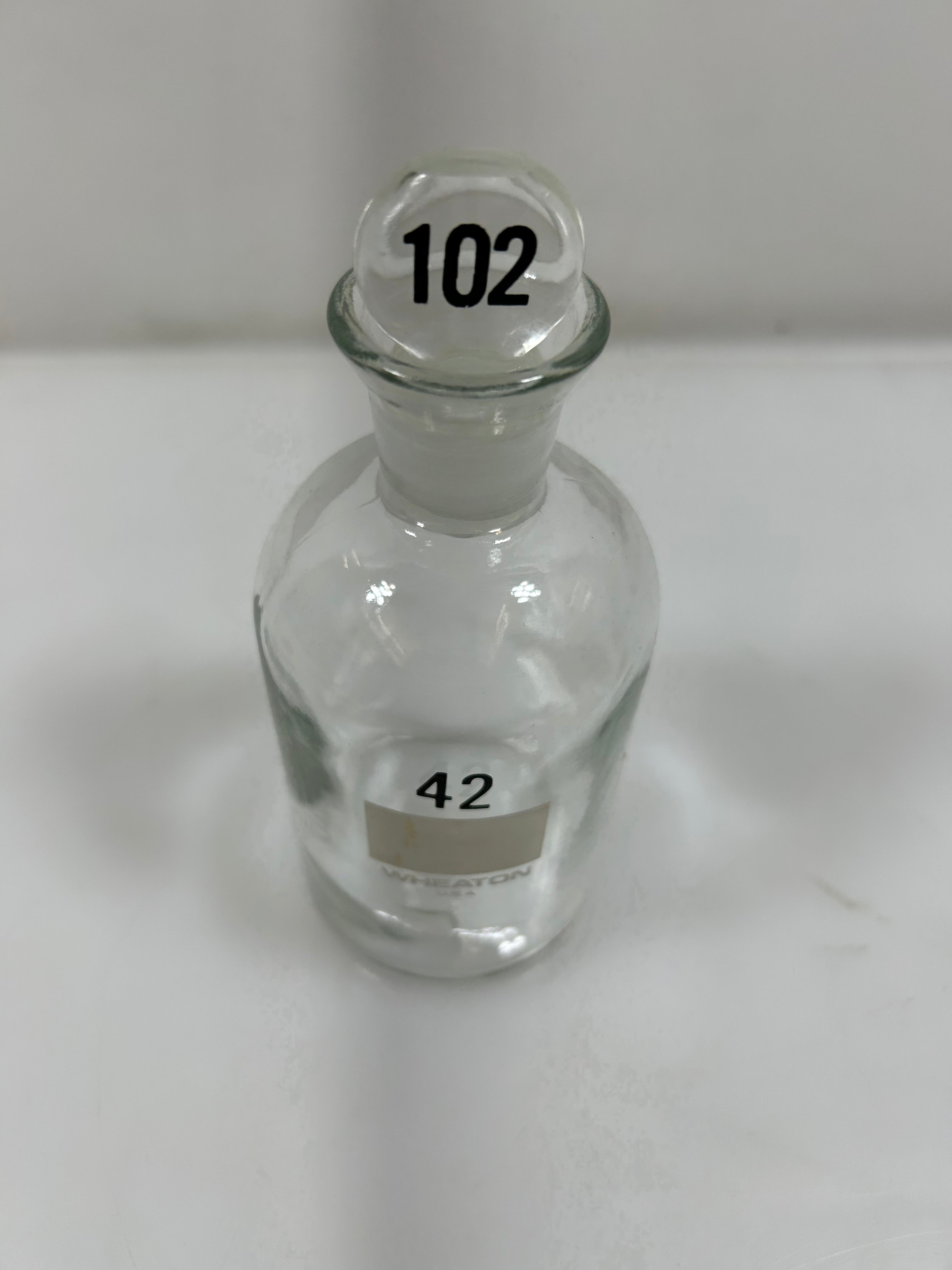 Lab Glass 300ml Wheaton BOD (Biological Oxygen Demand) Bottle