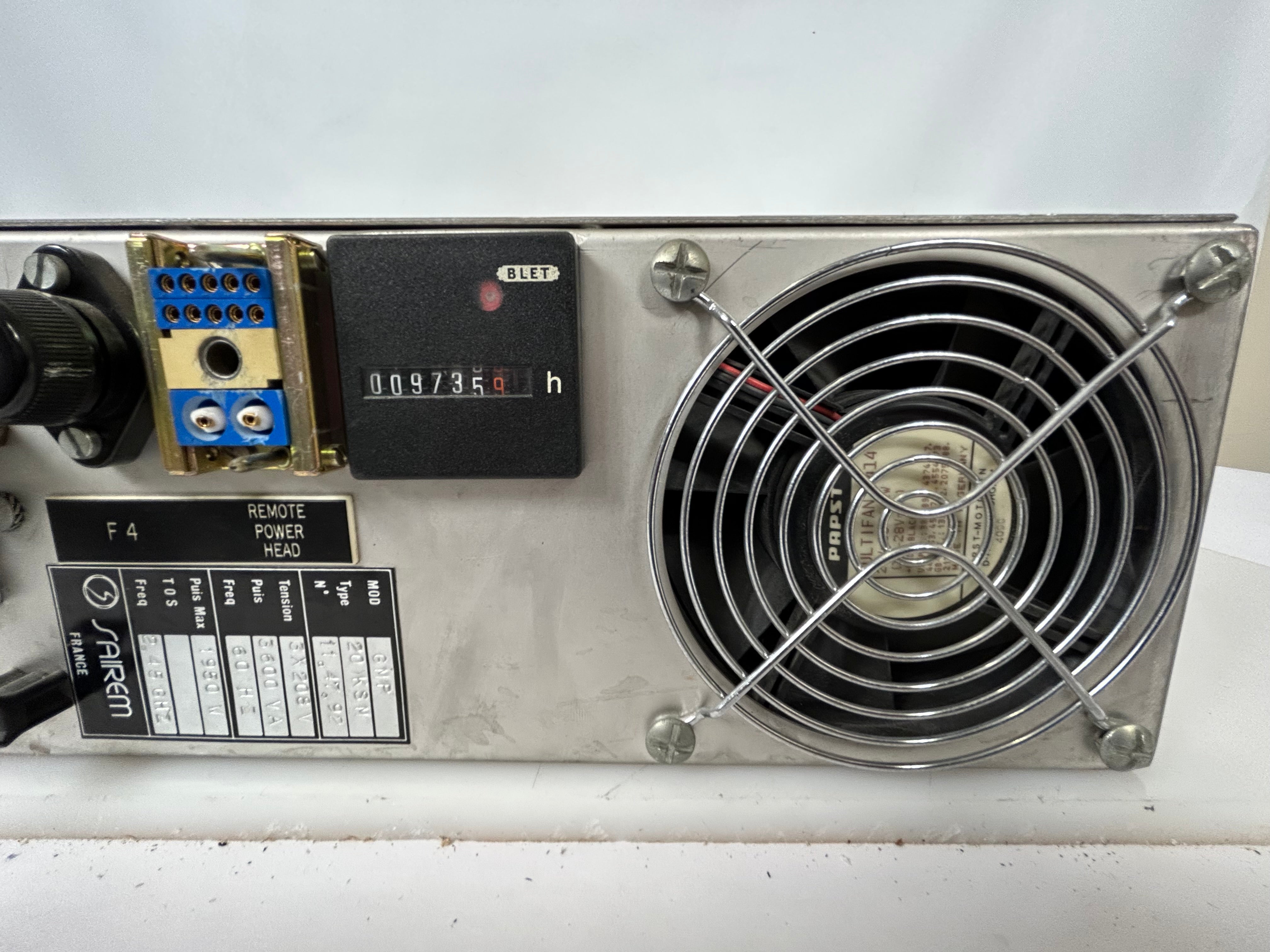 Sairem Microwave Power Supply *Untested*