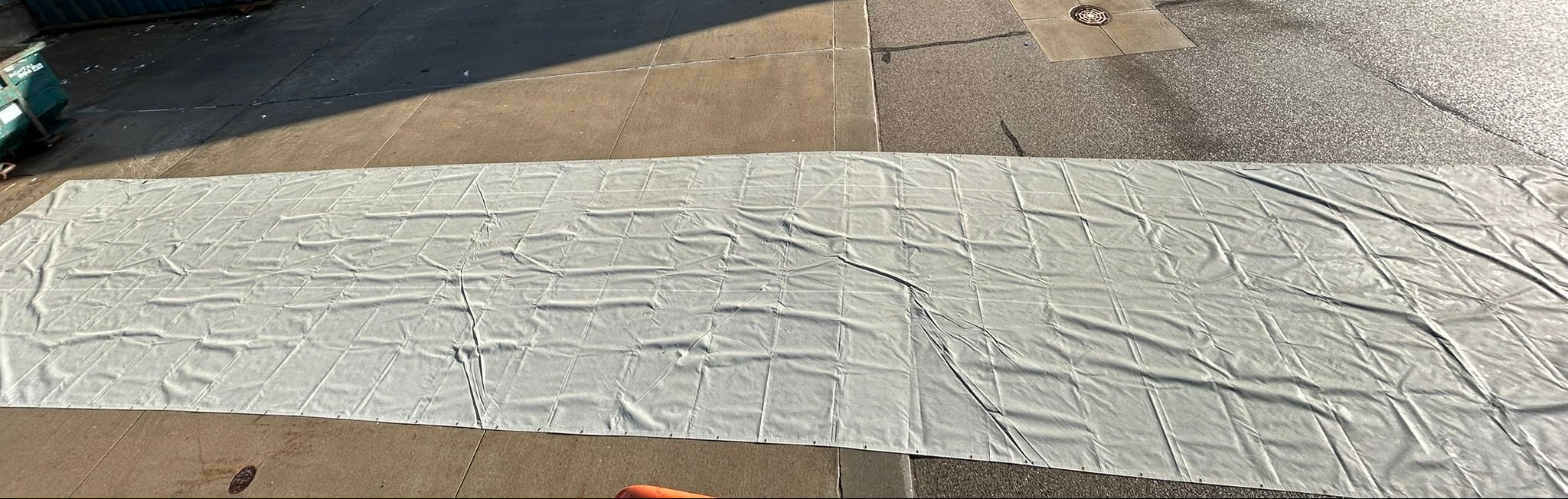 12 ft x 75 ft Spartan Stadium Football Sideline Mesh Rectangular Tarp