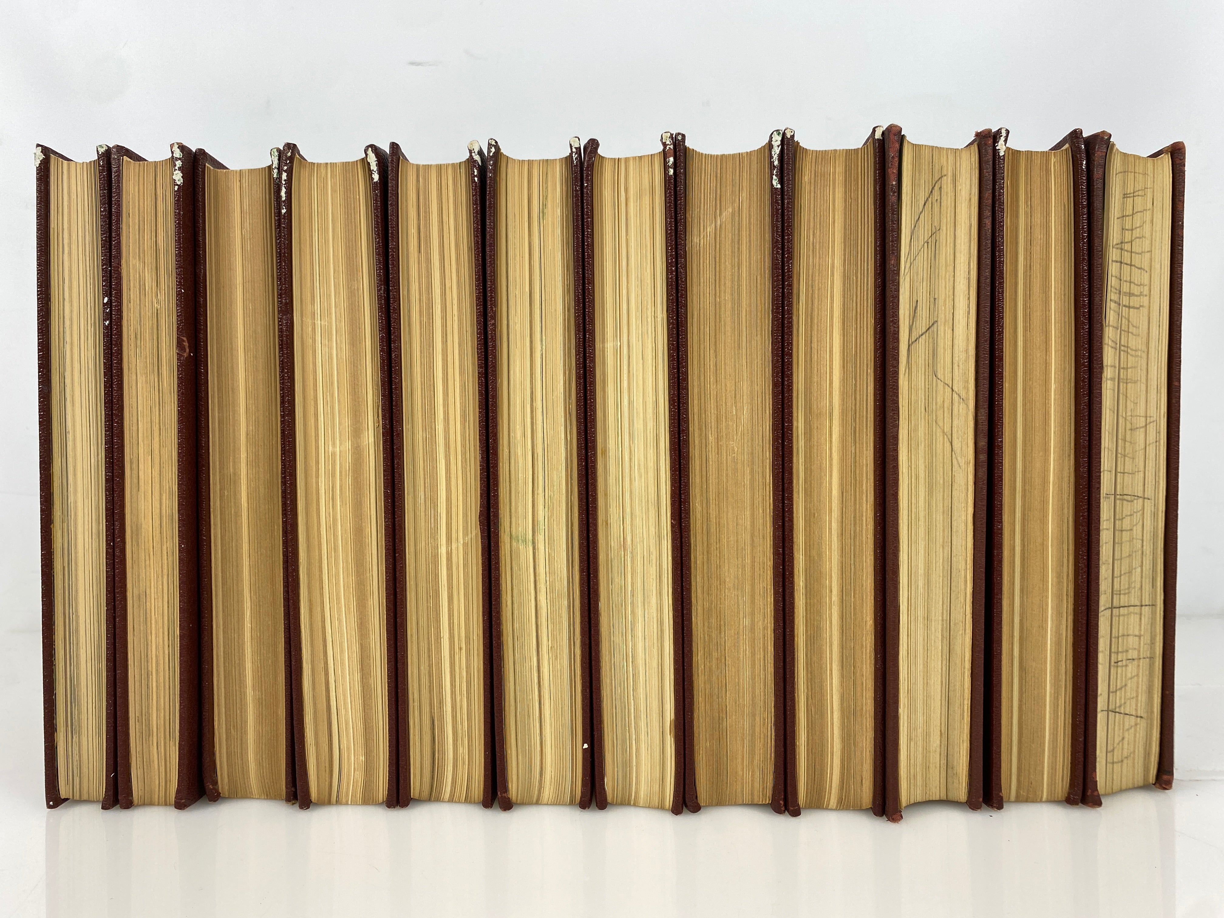 12 Vol Mixed Set Book of Knowledge Children's Encyclopedia (1-20/Index/Yearbooks)