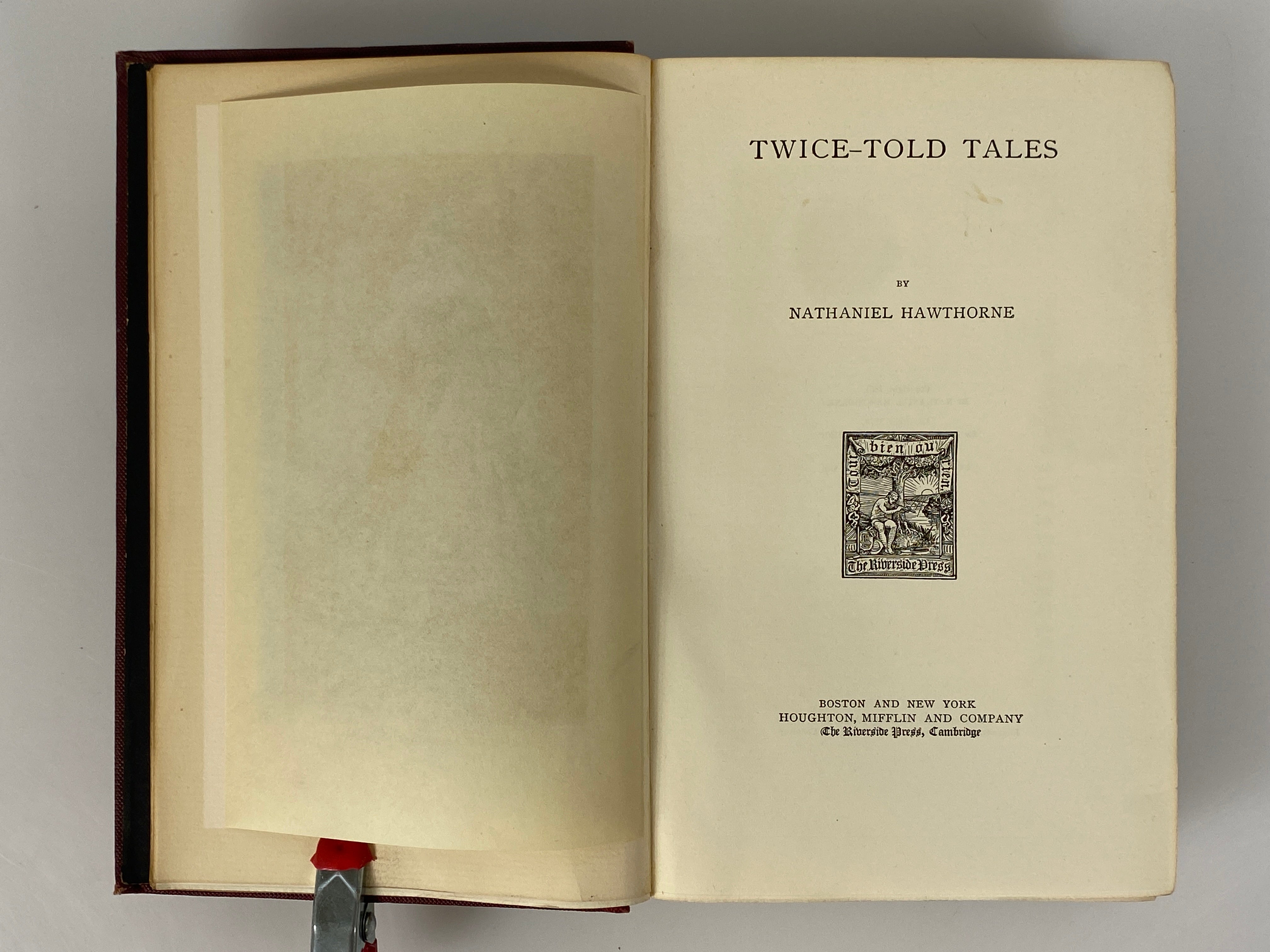 13 Volumes: Hawthorne's Works 1882-1891 Houghton Mifflin Antique HC