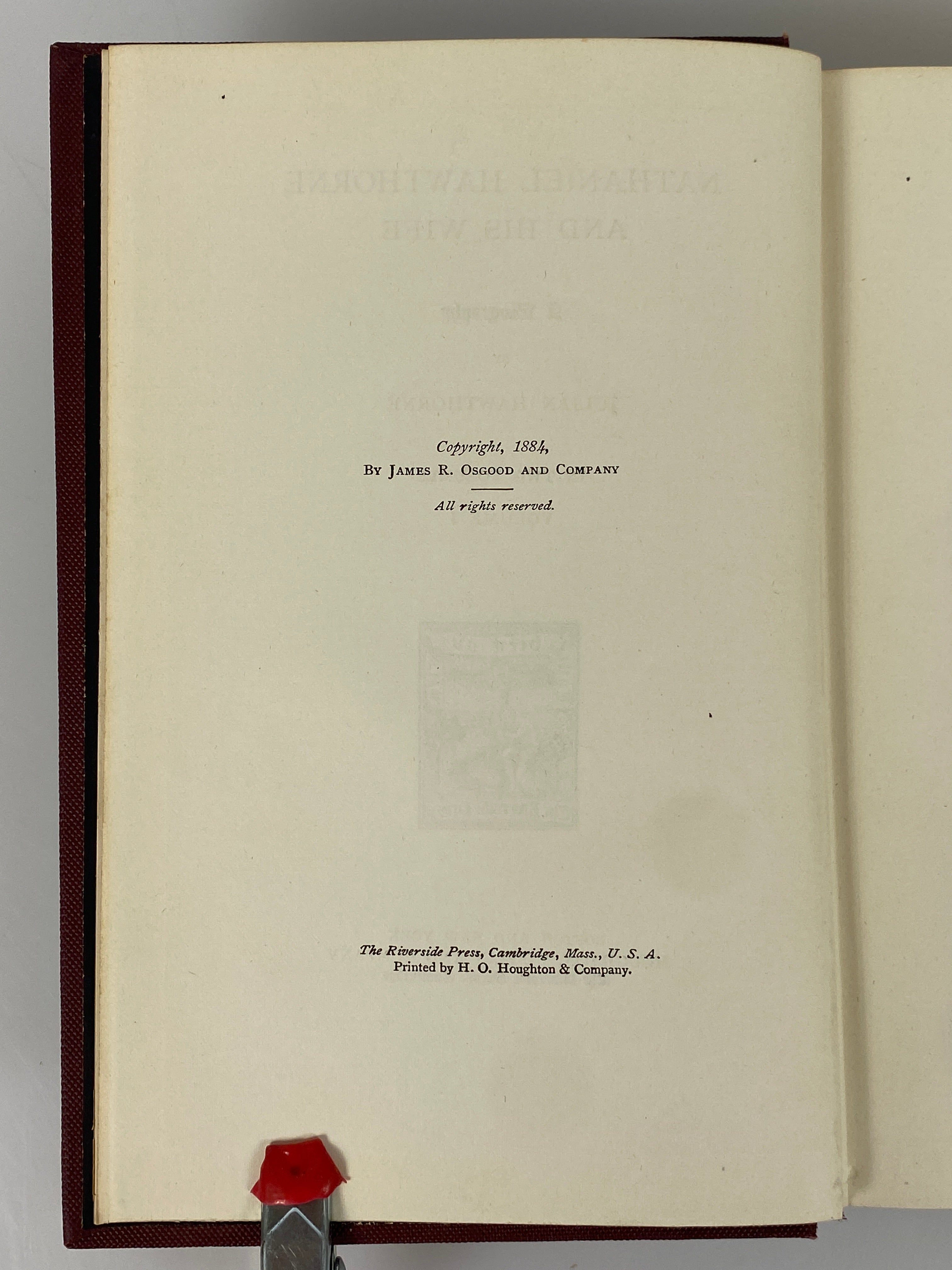 13 Volumes: Hawthorne's Works 1882-1891 Houghton Mifflin Antique HC