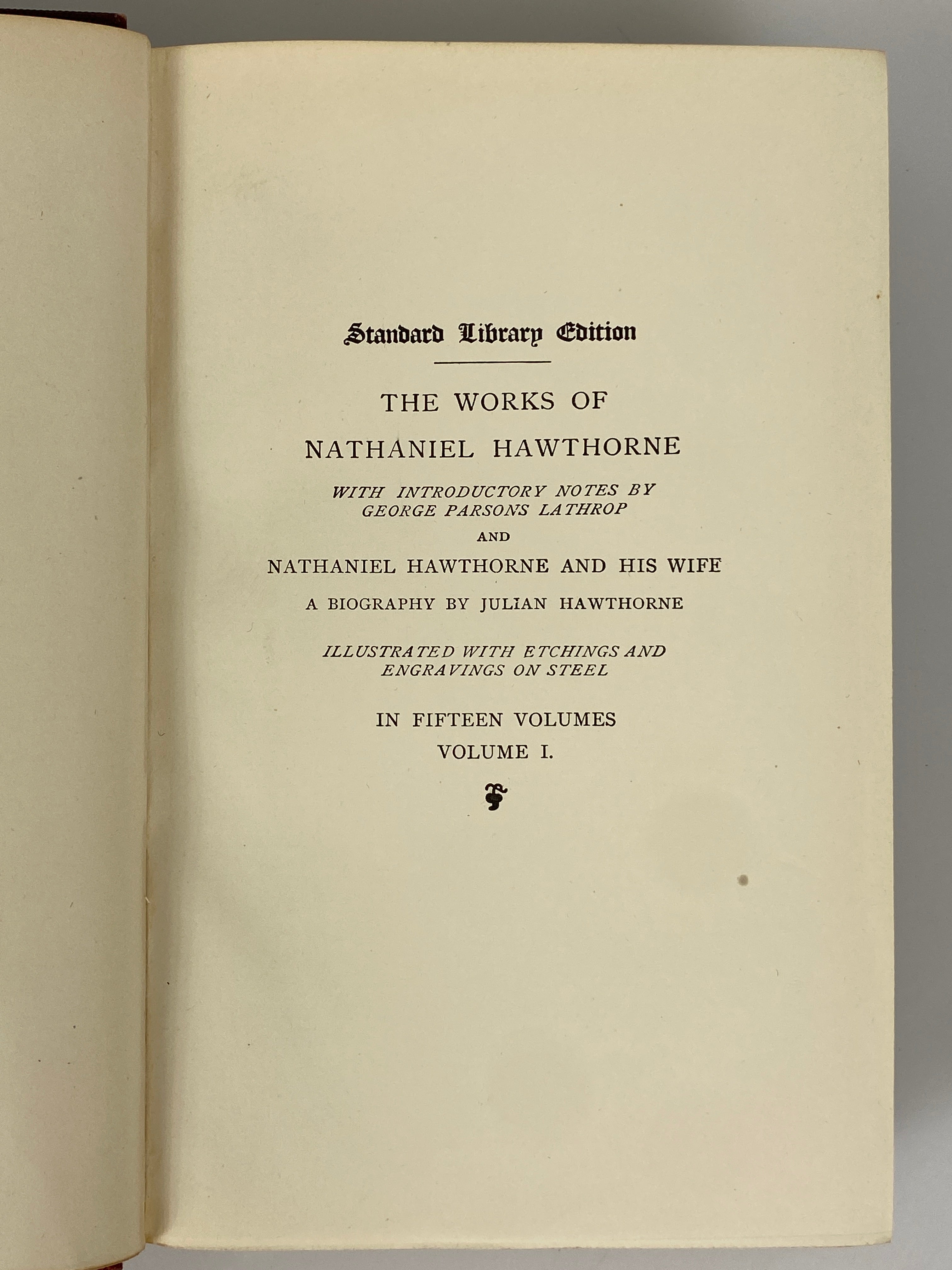 13 Volumes: Hawthorne's Works 1882-1891 Houghton Mifflin Antique HC