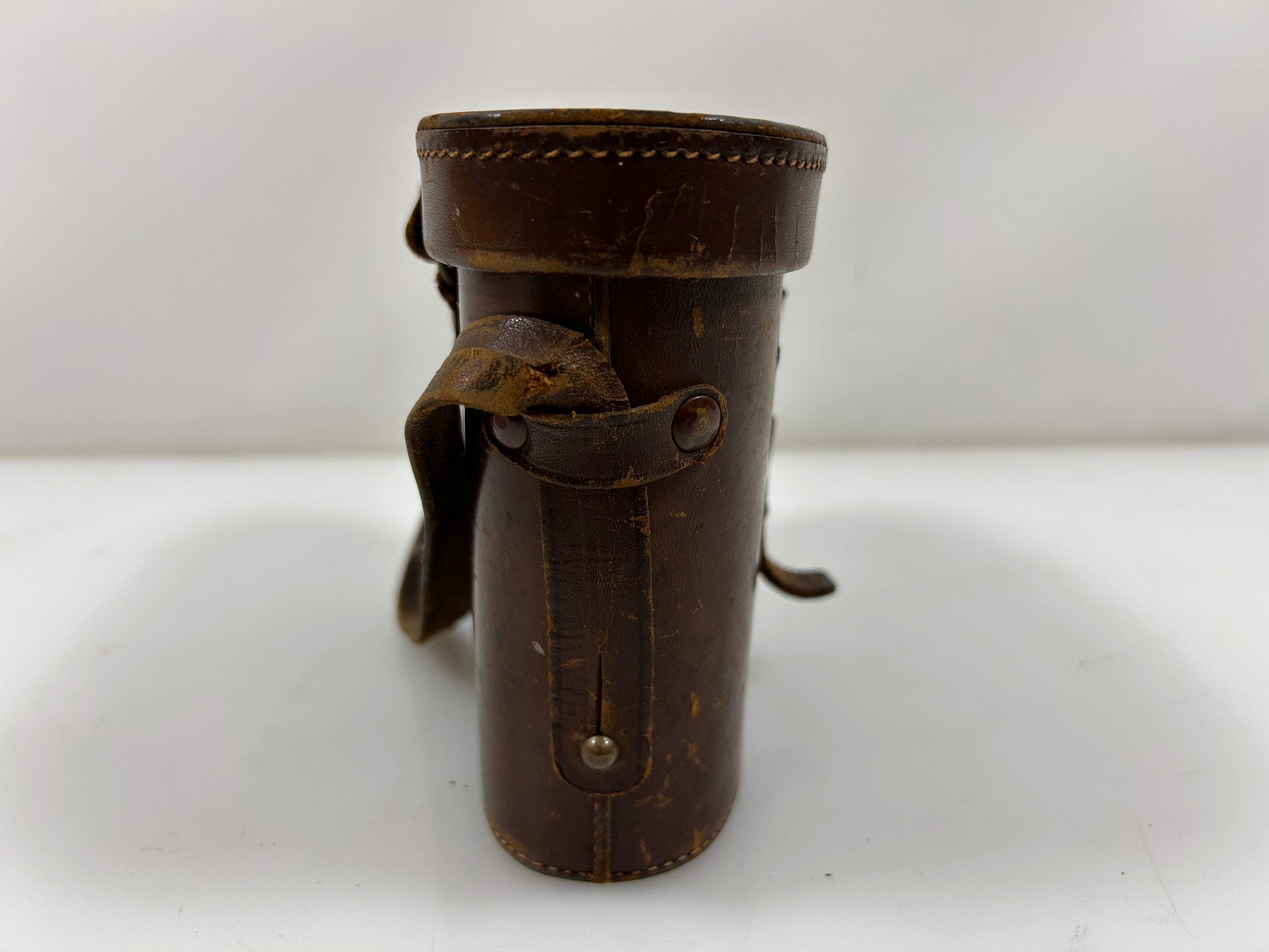 Carl Zeiss Vintage Brown Leather Binocular Case