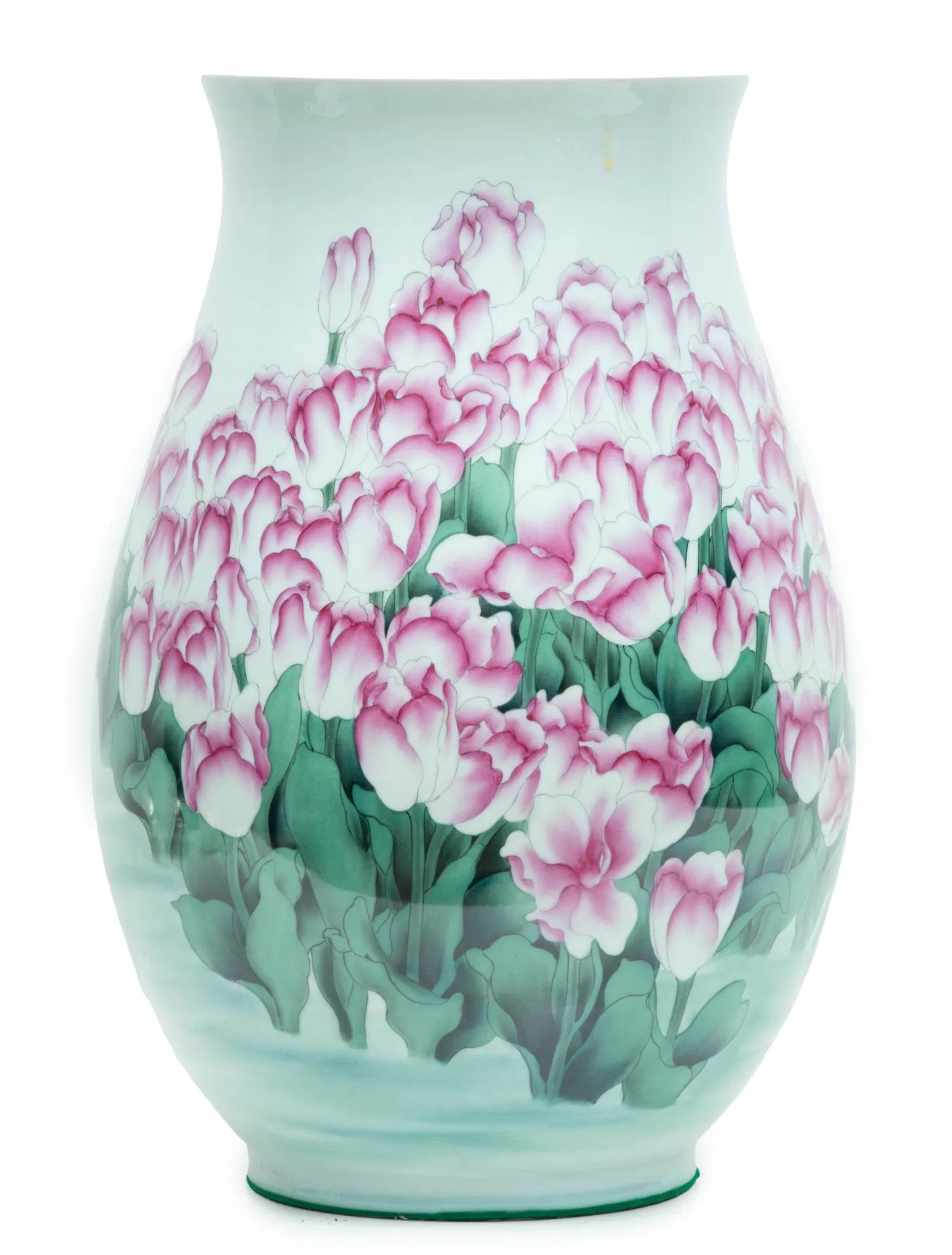 Huang Xiaohua (Chinese B. 1970) Porcelain Vase 20th Century