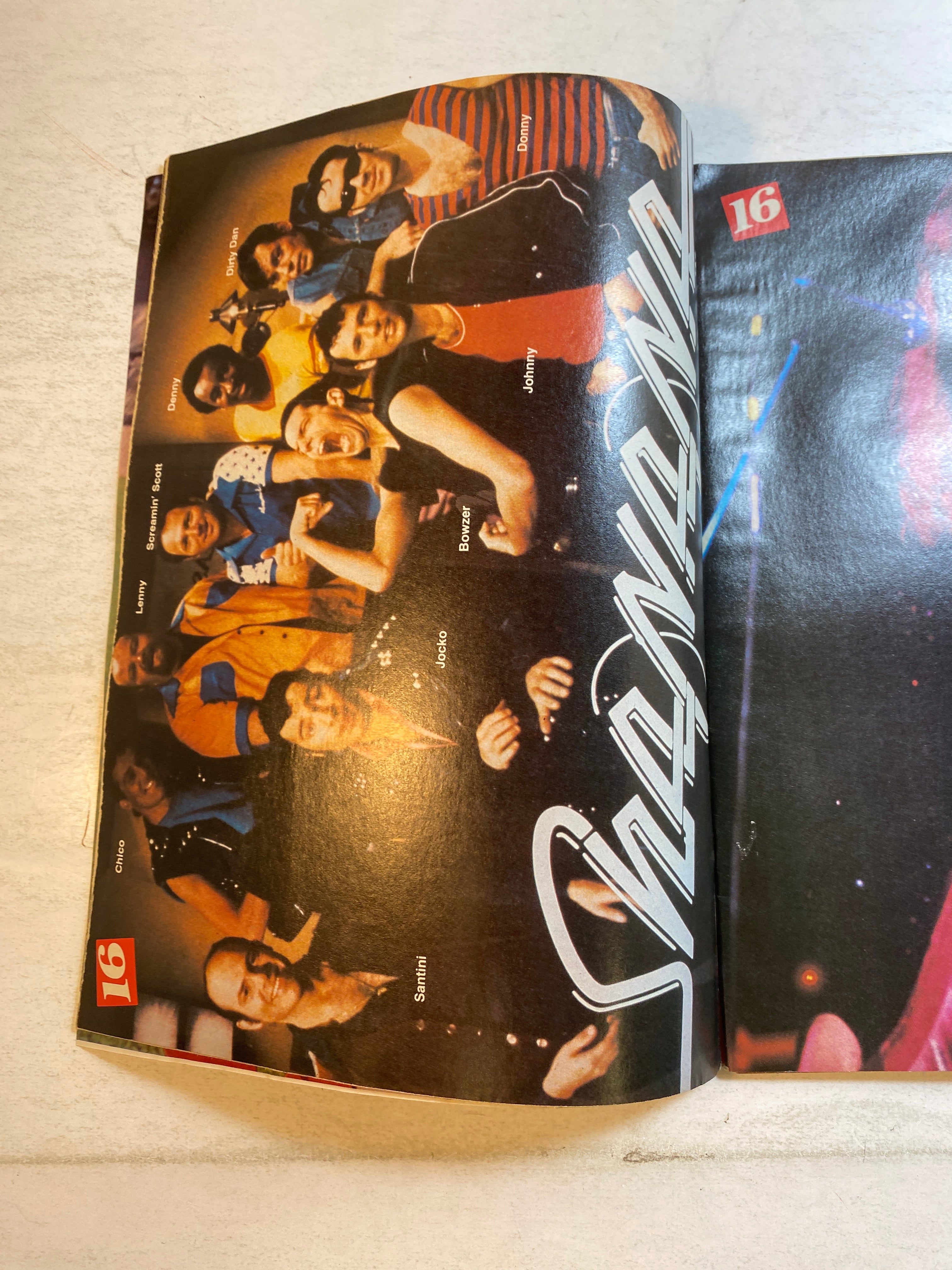 16 Magazine August 1980 Kiss John Schneider w/ poster