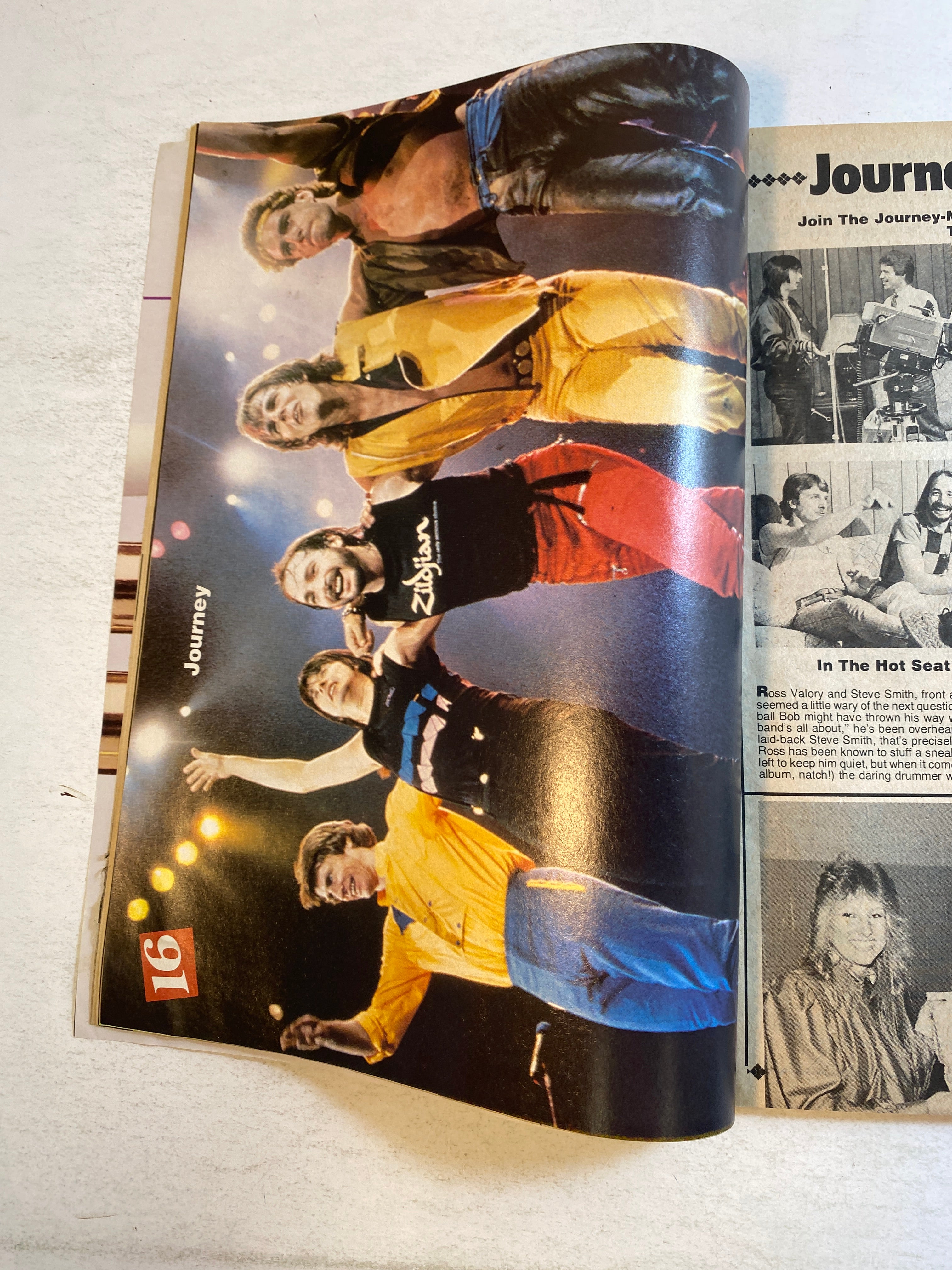 16 Magazine December 1983 Outsiders Menudo w/ poster intact