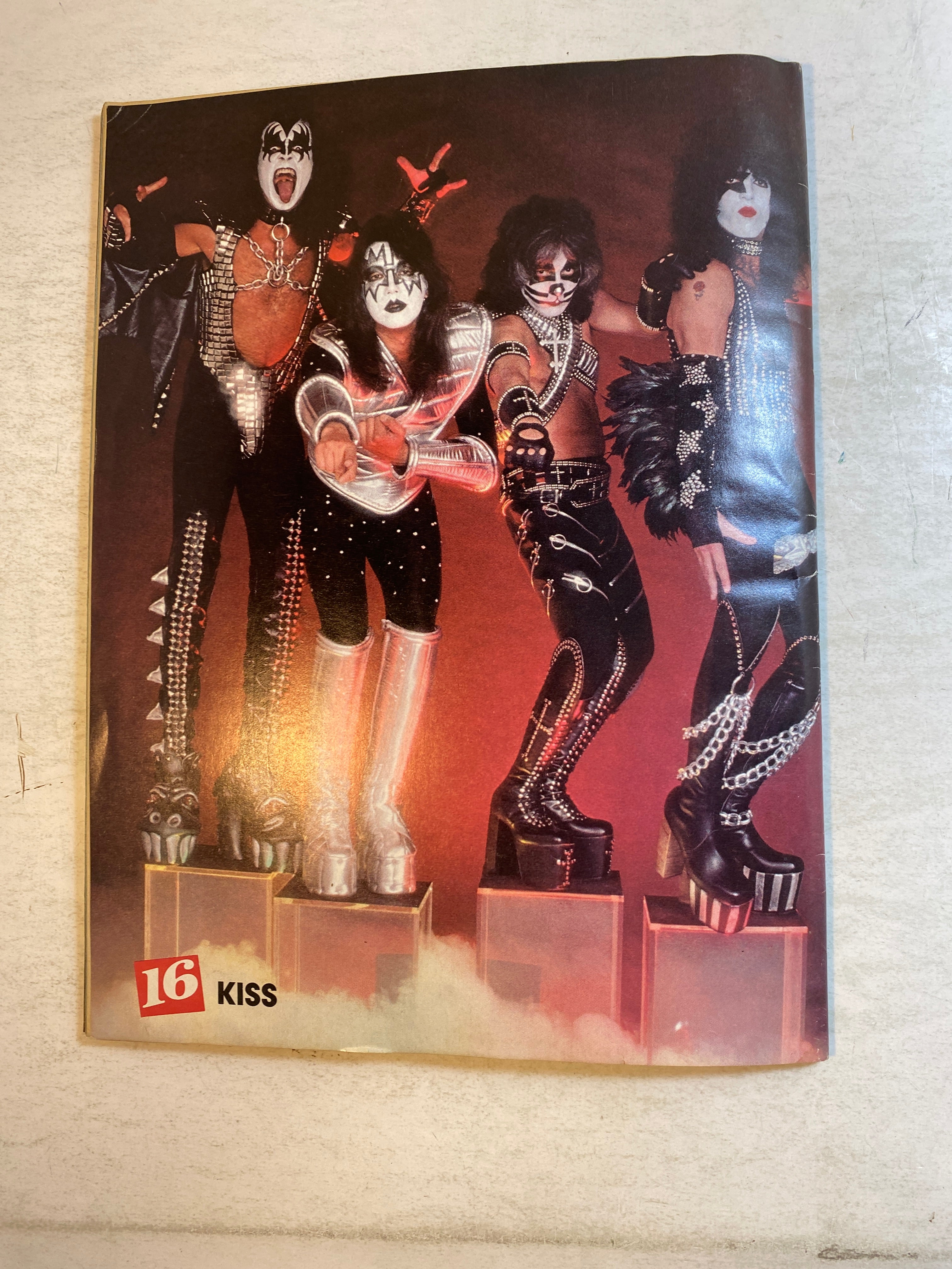 16 Magazine May 1979 Leif Garrett Bee Gees Kiss w/ poster intact