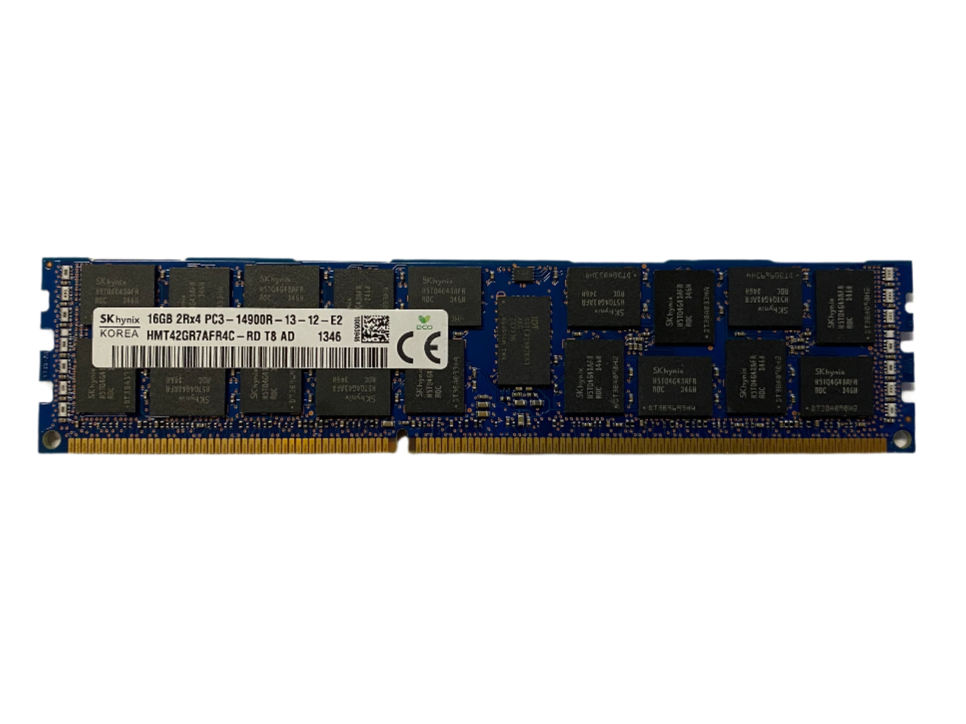 16GB 2Rx4 PC3-14900R DDR3 Server Registered Memory