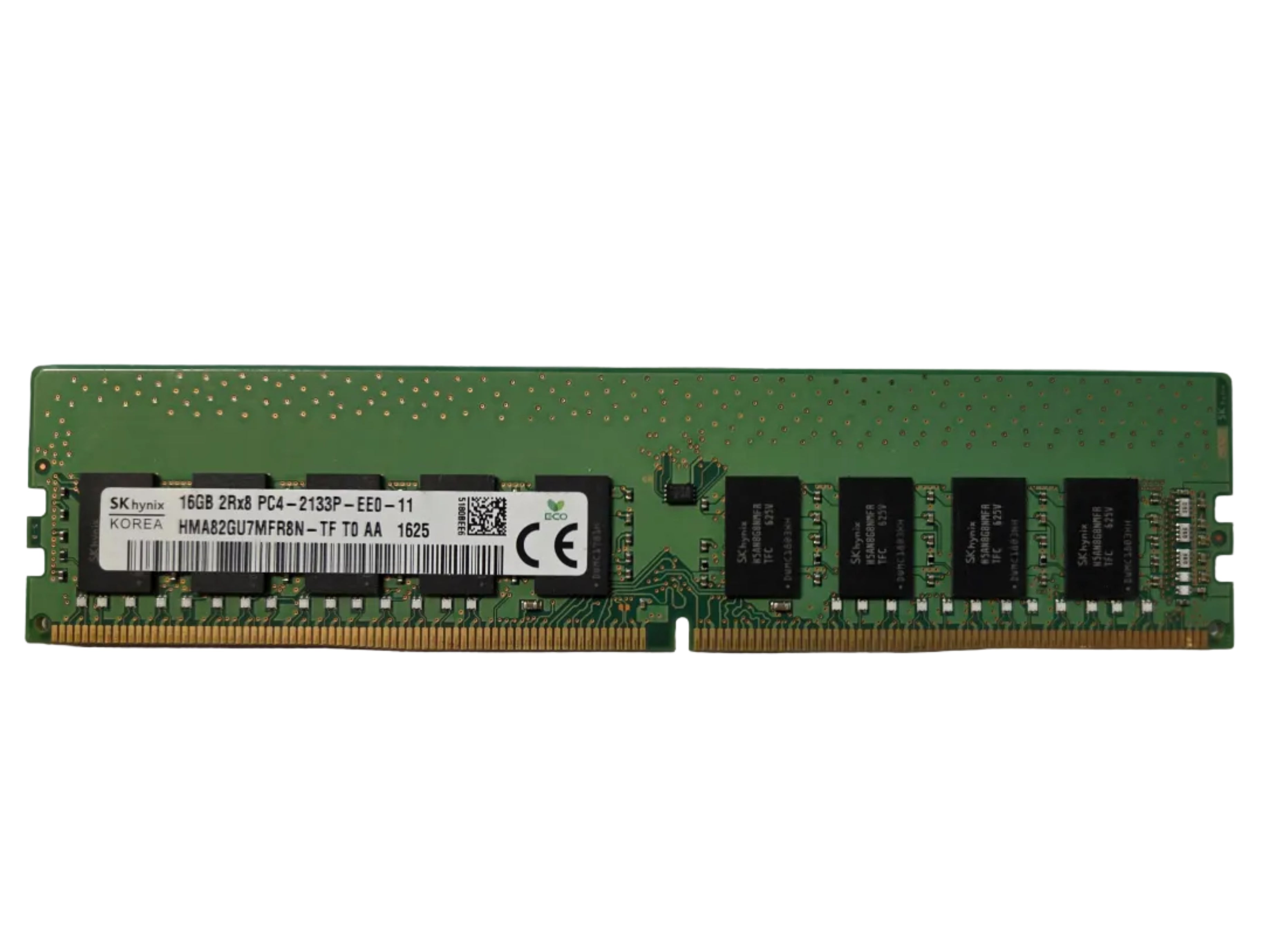 16GB 2Rx8 PC4-17000 DDR4-2133 ECC Unbuffered RAM