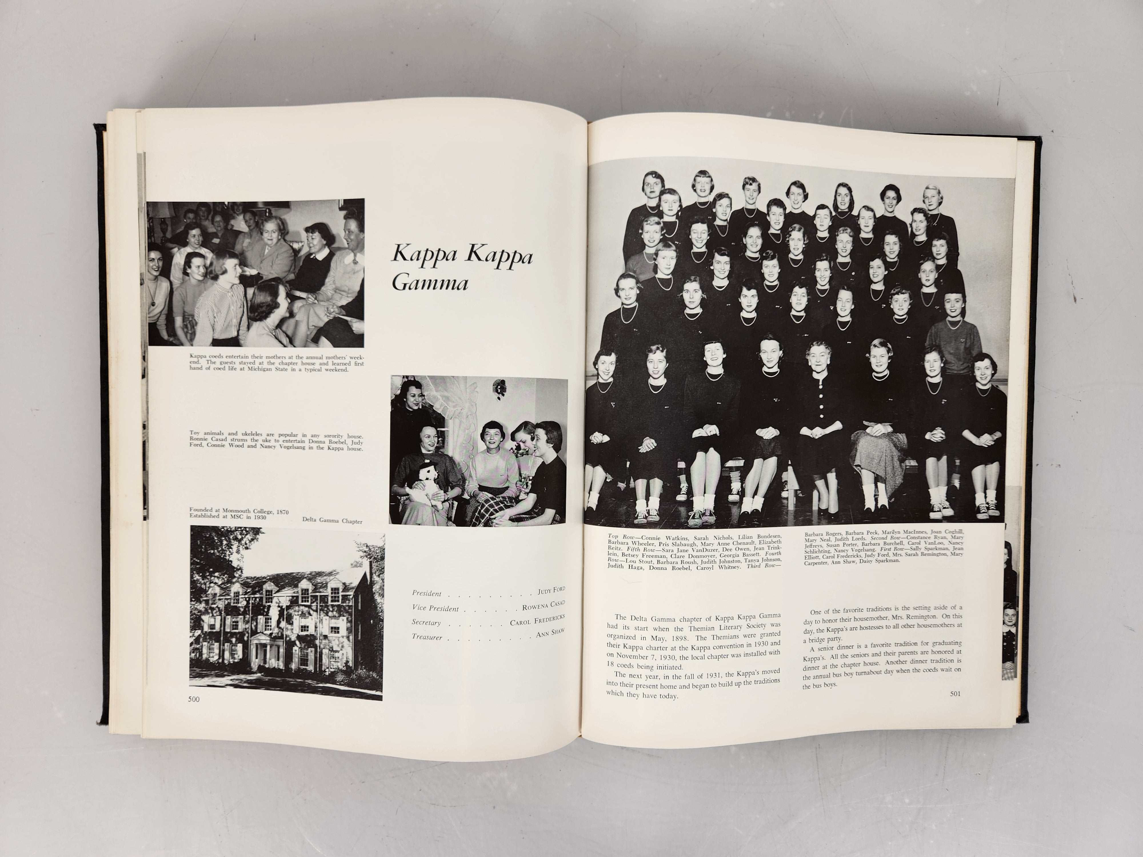 1855-1955 Michigan State College Centennial Yearbook Wolverine