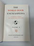 19 Volume Complete Set The World Book Encyclopedia 1954 1-18 & Study Guide HC