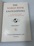 19 Volume Complete Set The World Book Encyclopedia 1954 1-18 & Study Guide HC