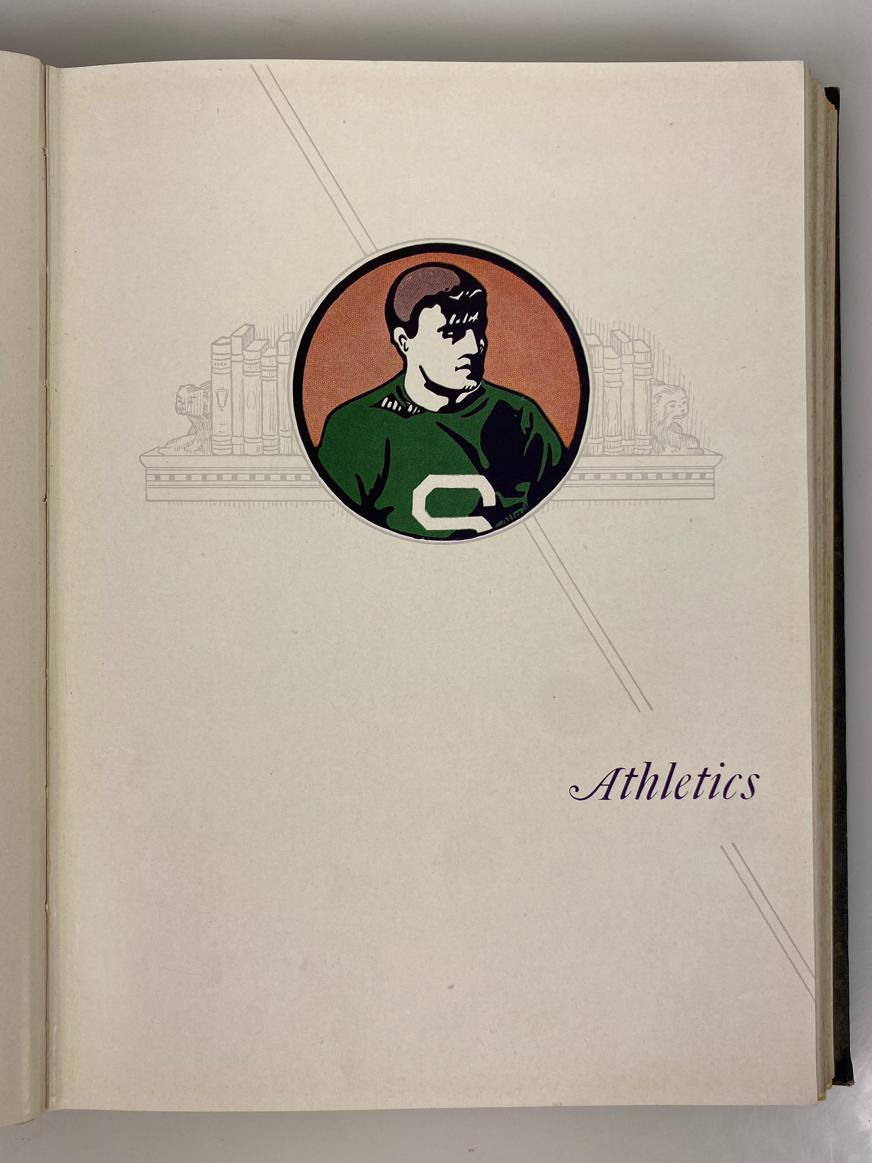 1926 Michigan State College "Wolverine" Yearbook HC
