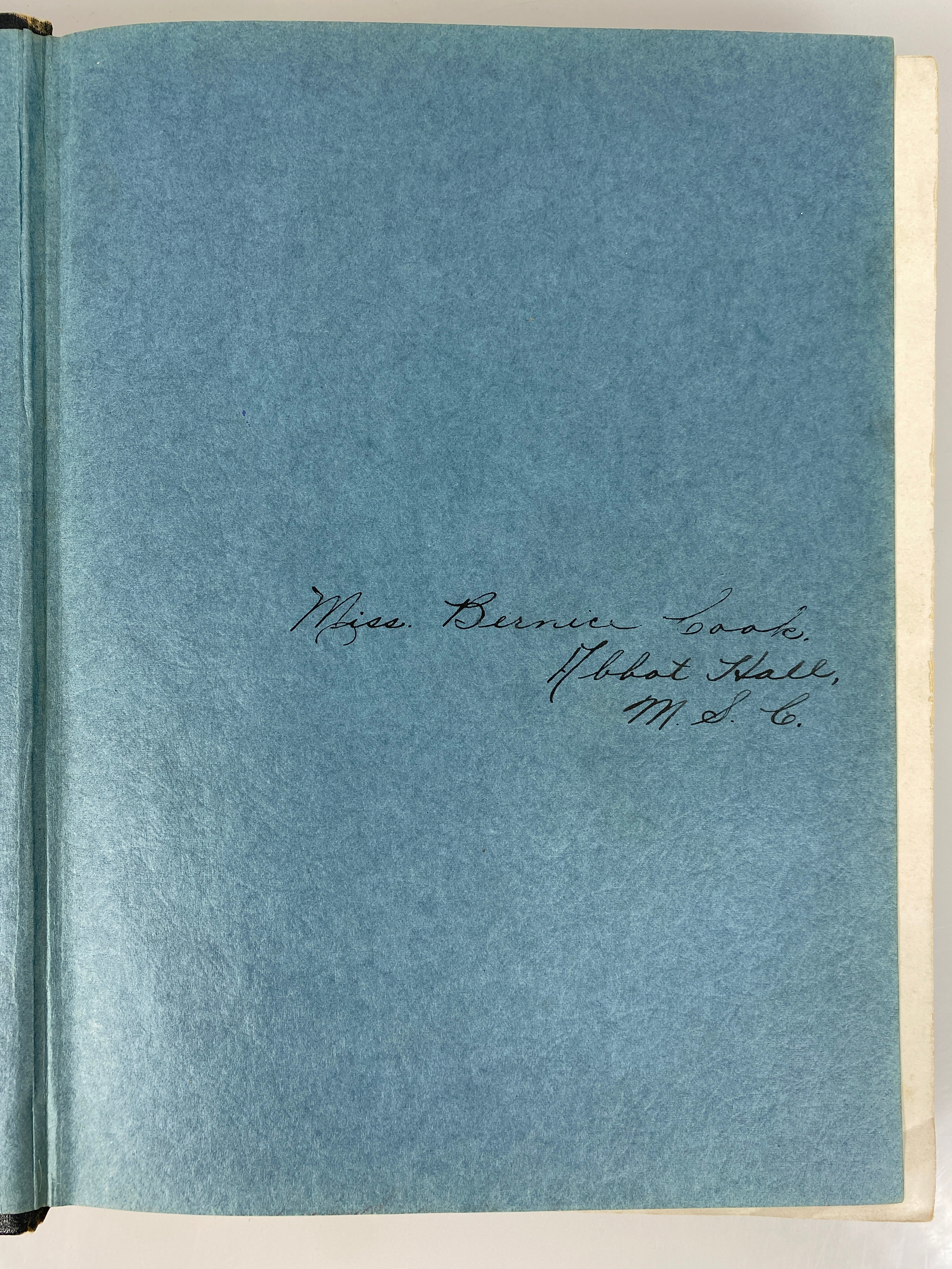 1926 Michigan State College "Wolverine" Yearbook HC