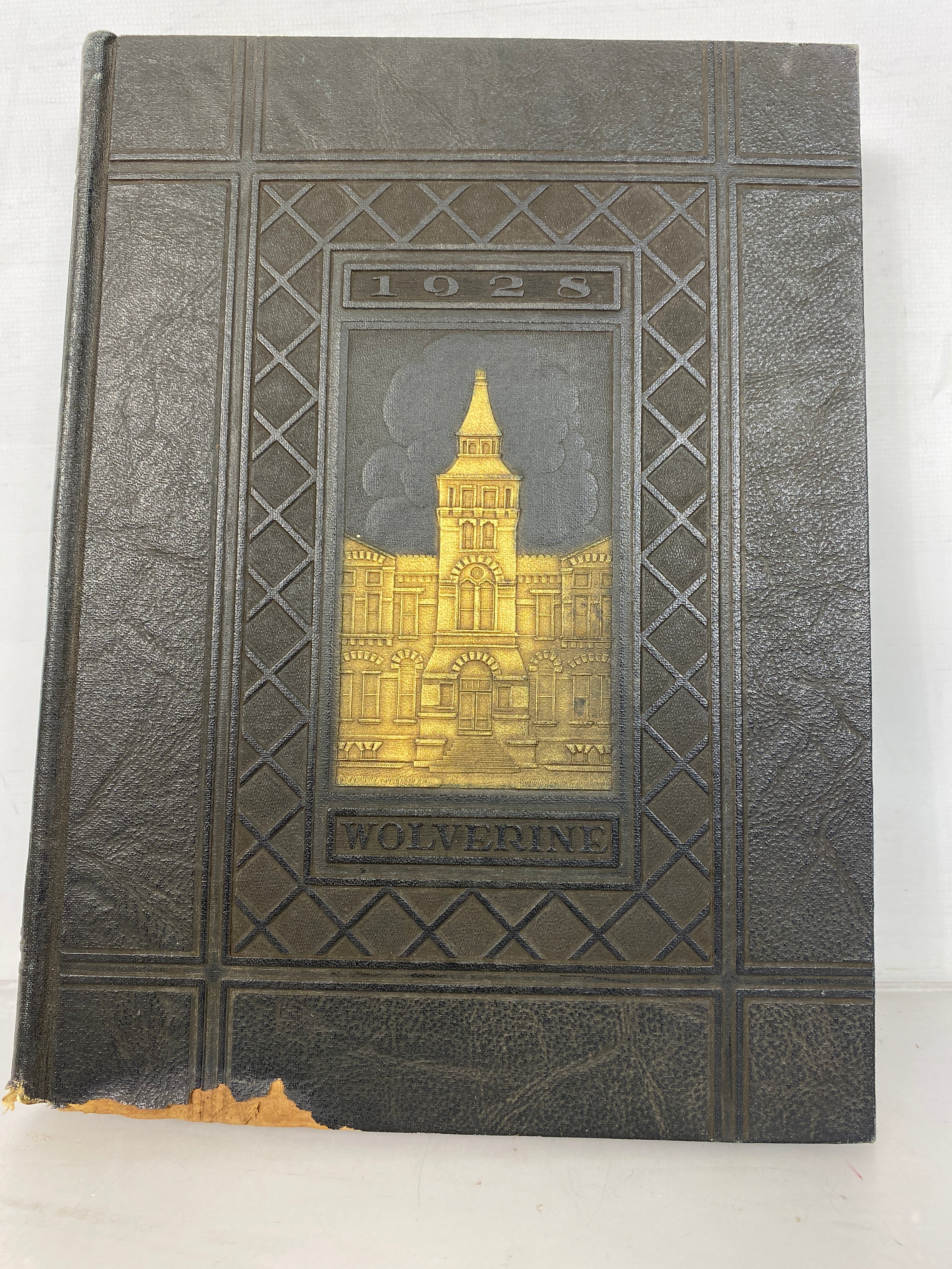 1928 Michigan State College Spartan Wolverine Yearbook