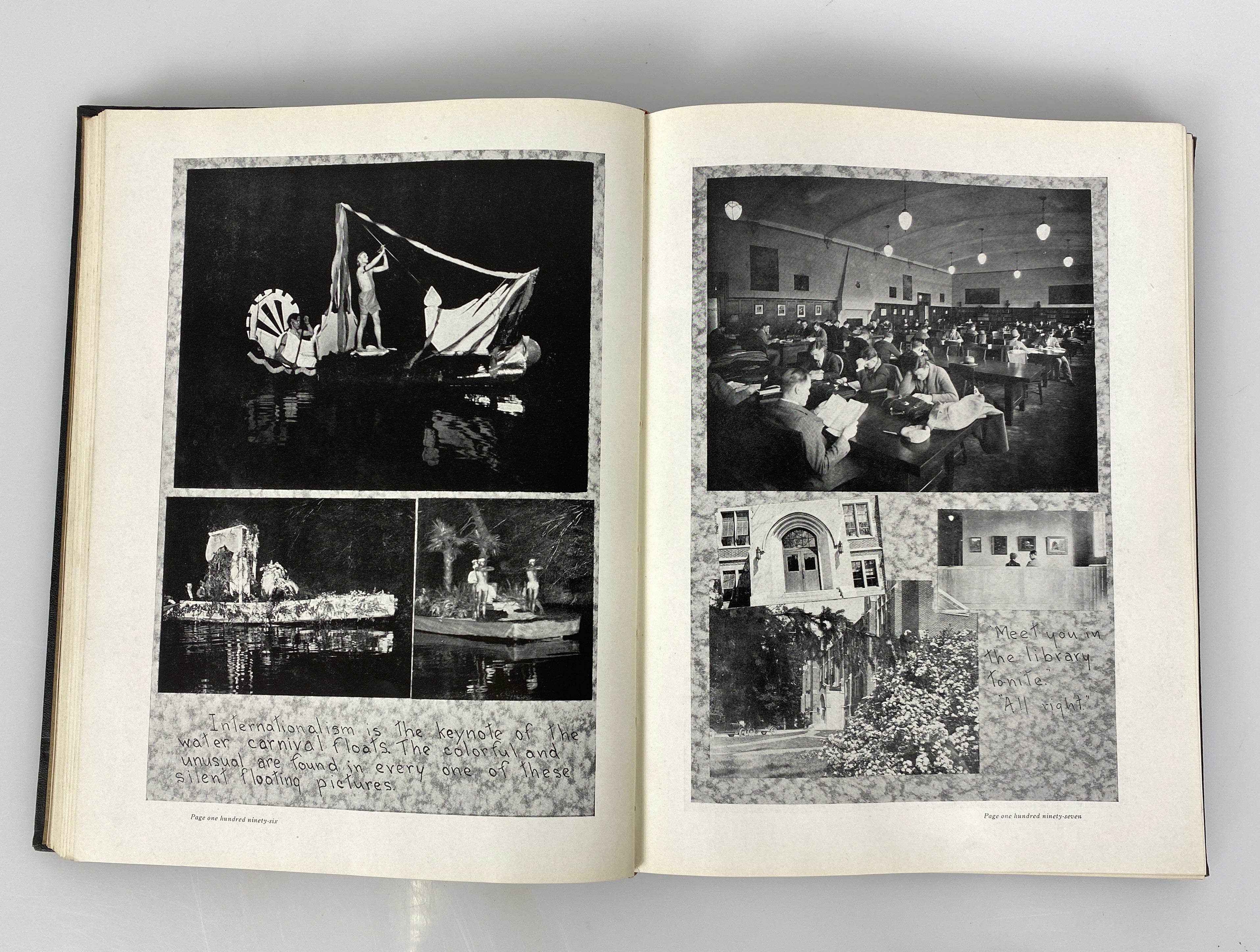 1928 Michigan State College "Wolverine" Yearbook HC