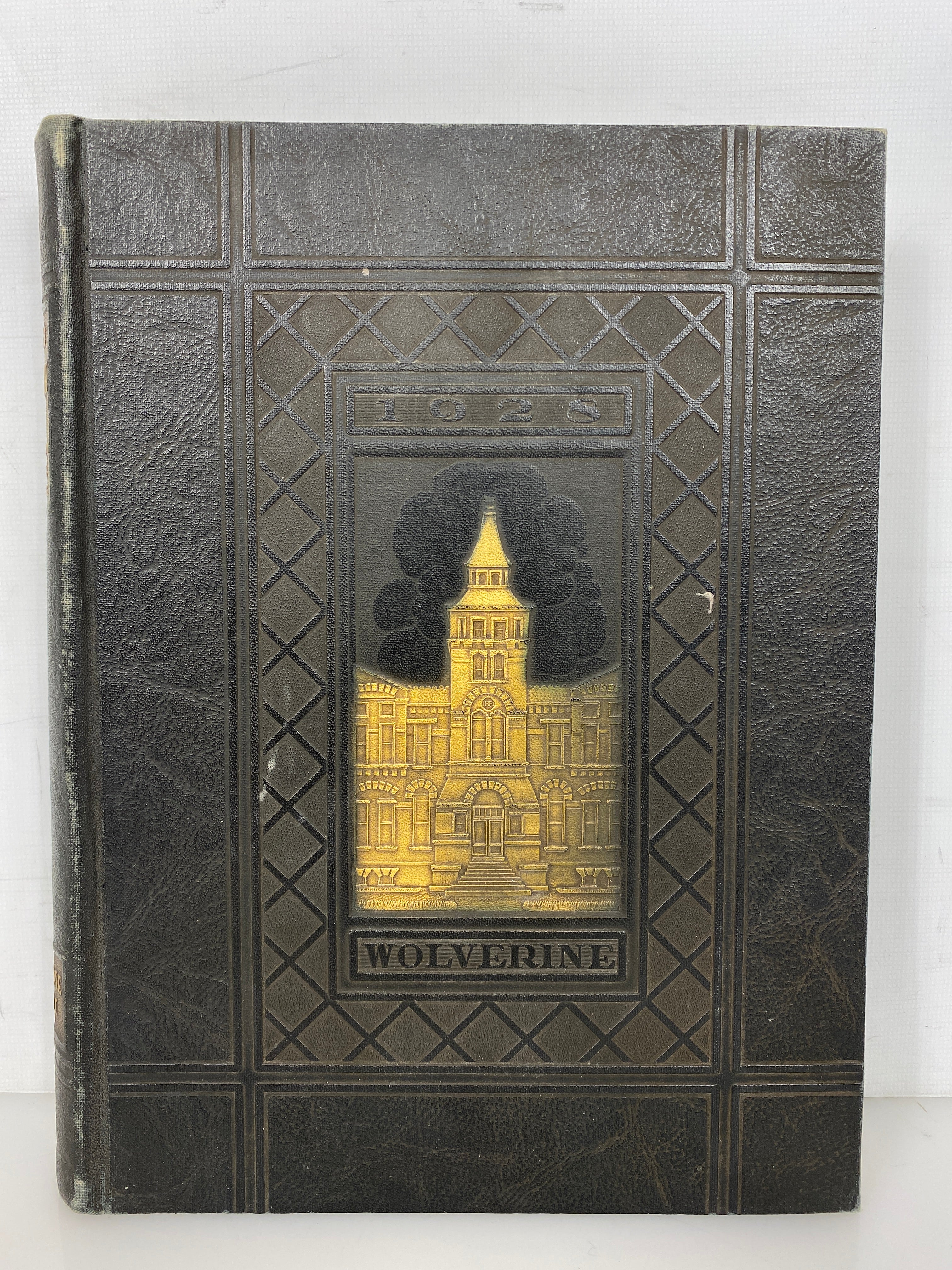 1928 Michigan State College "Wolverine" Yearbook HC