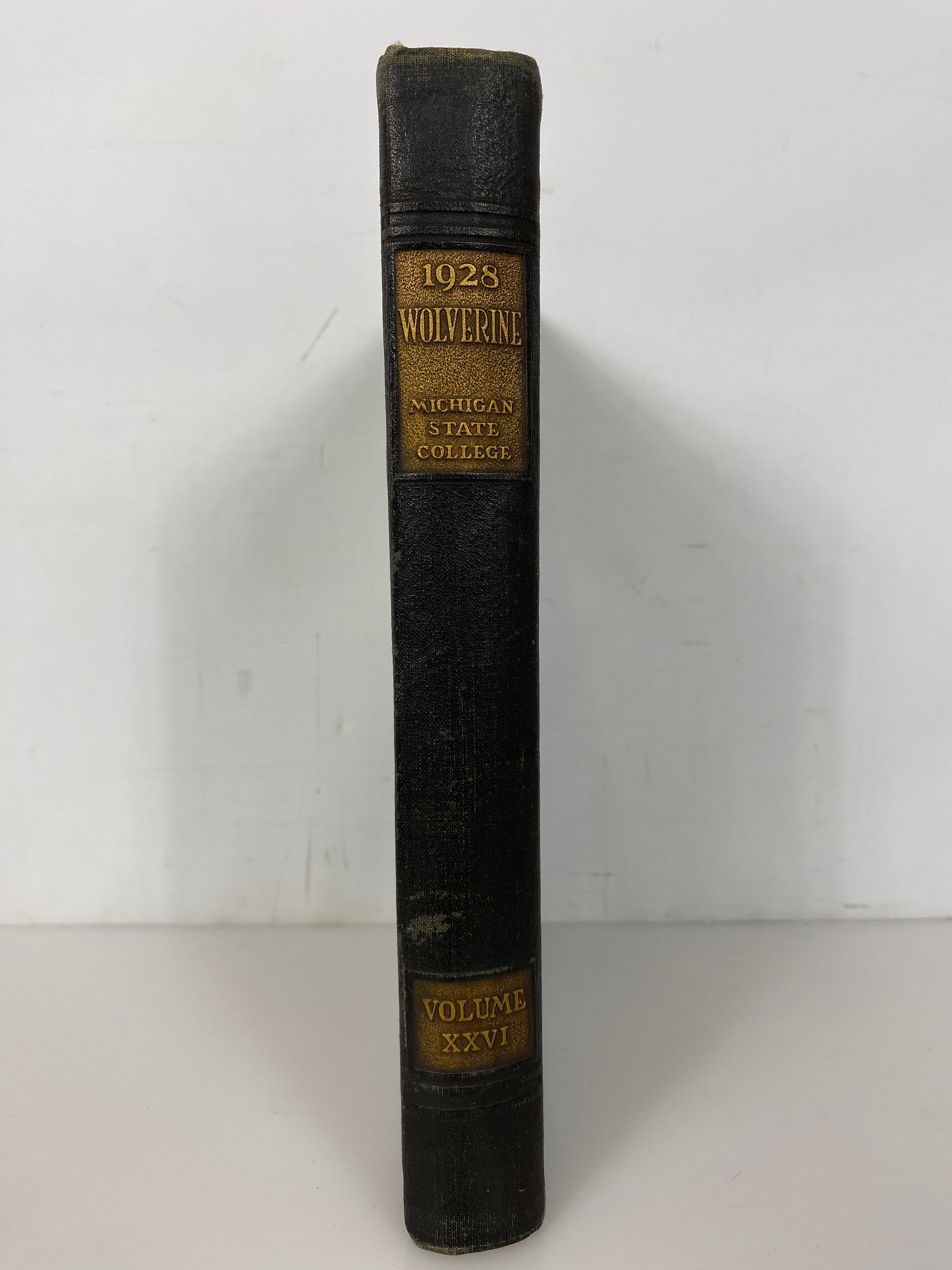 1928 Michigan State College "Wolverine" Yearbook HC