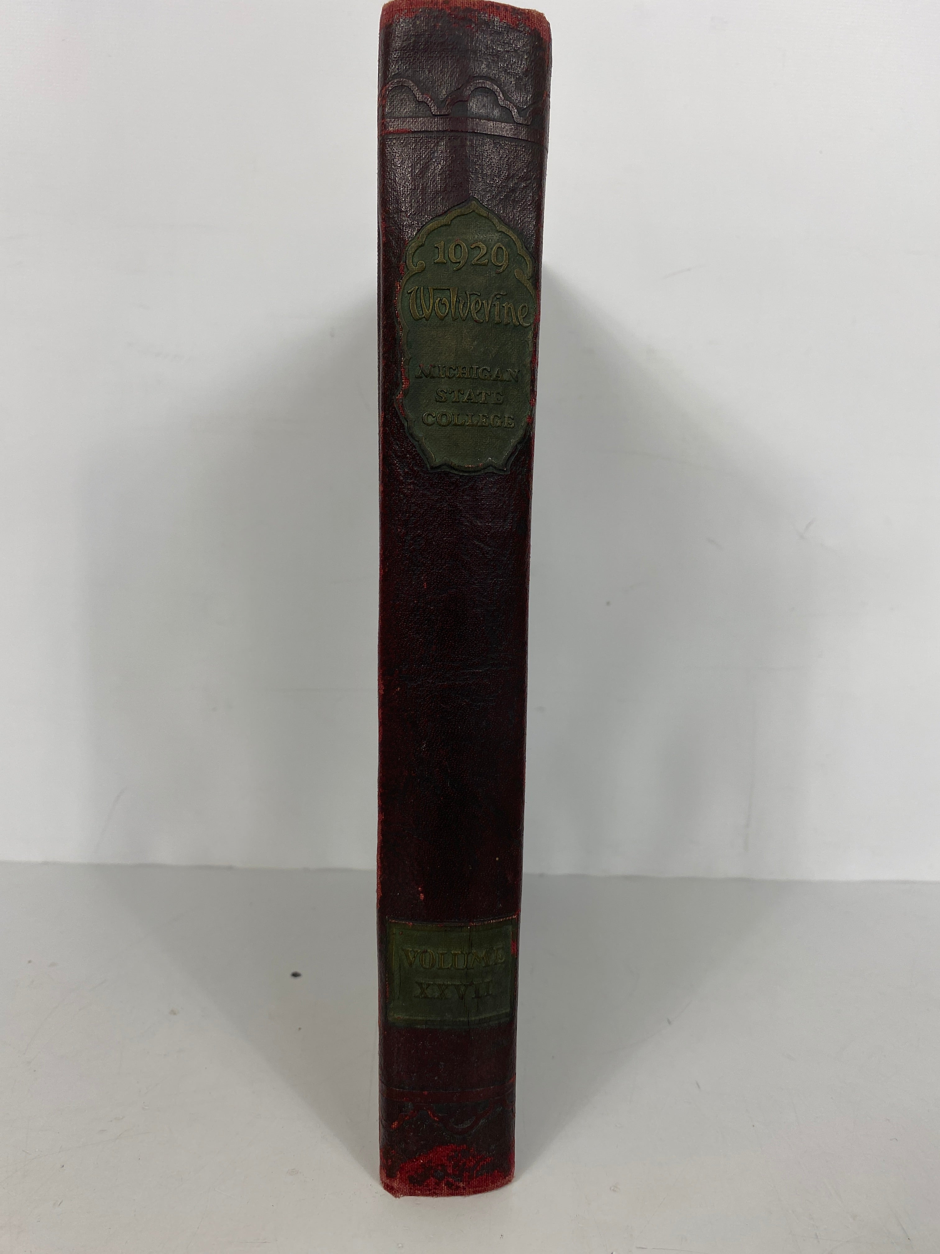 1929 Michigan State College "Wolverine" Yearbook HC