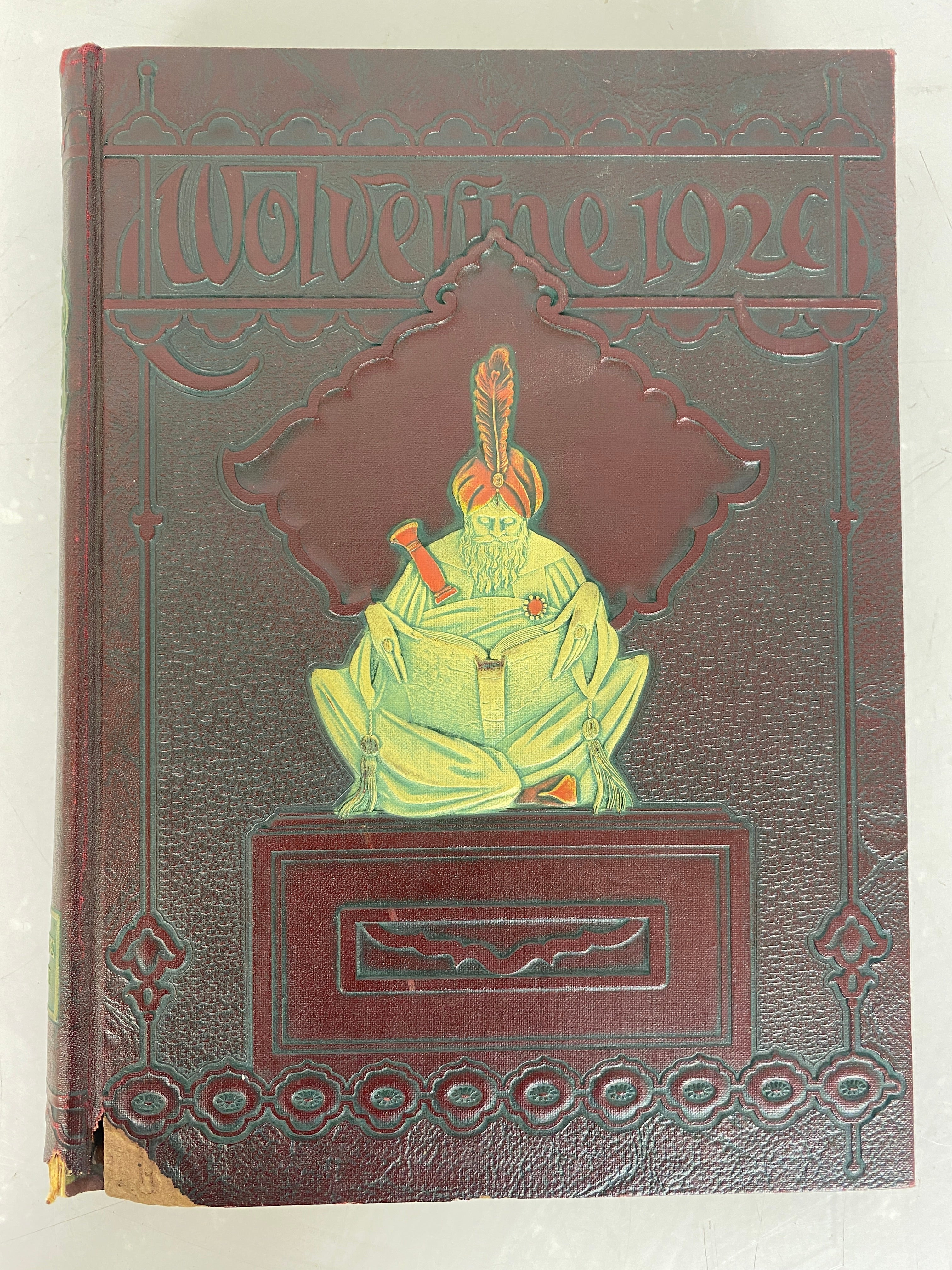 1929 Michigan State College Yearbook Wolverine
