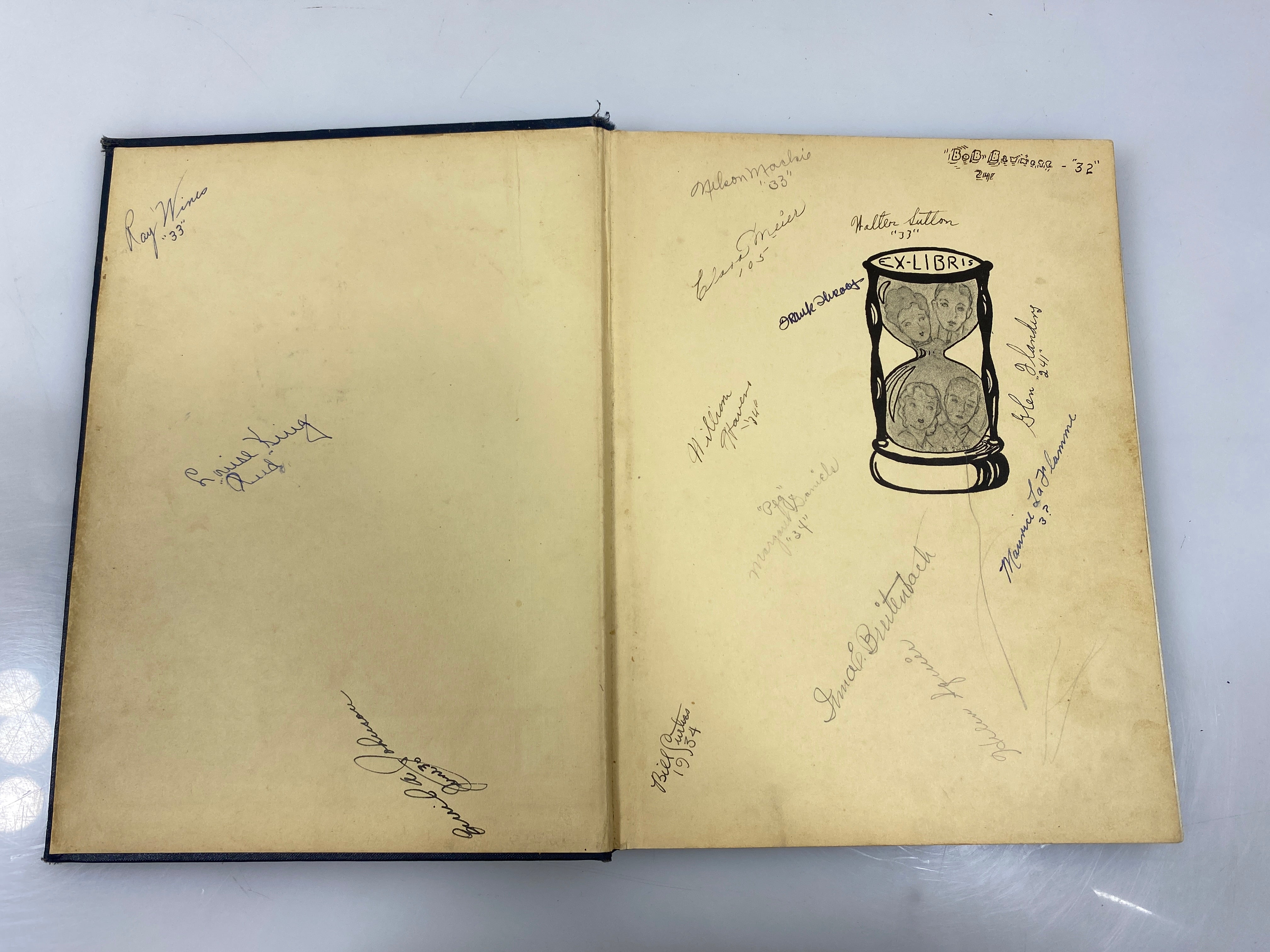 1932 'Oracle' Central High School Yearbook Lansing Michigan HC