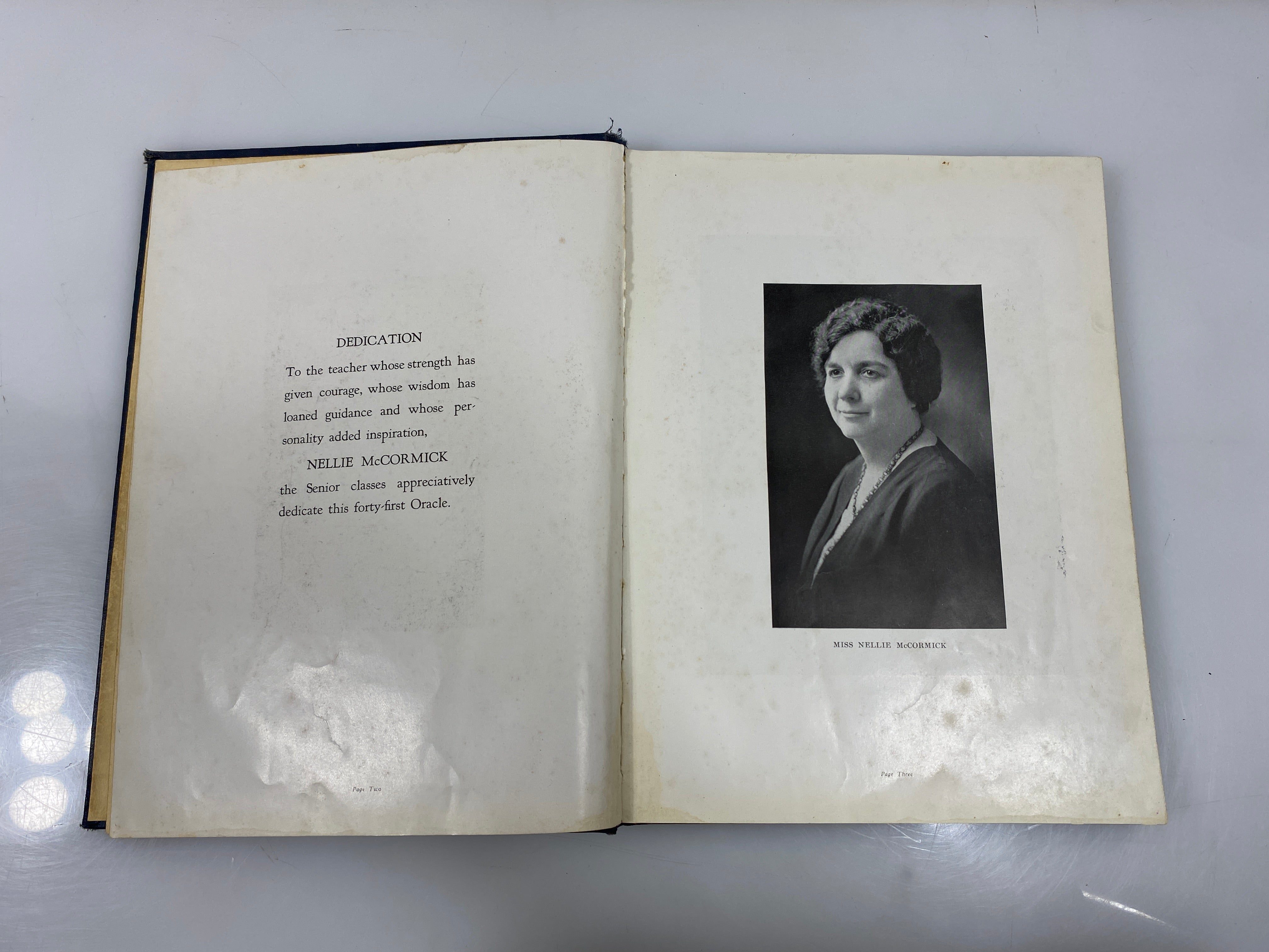 1932 'Oracle' Central High School Yearbook Lansing Michigan HC