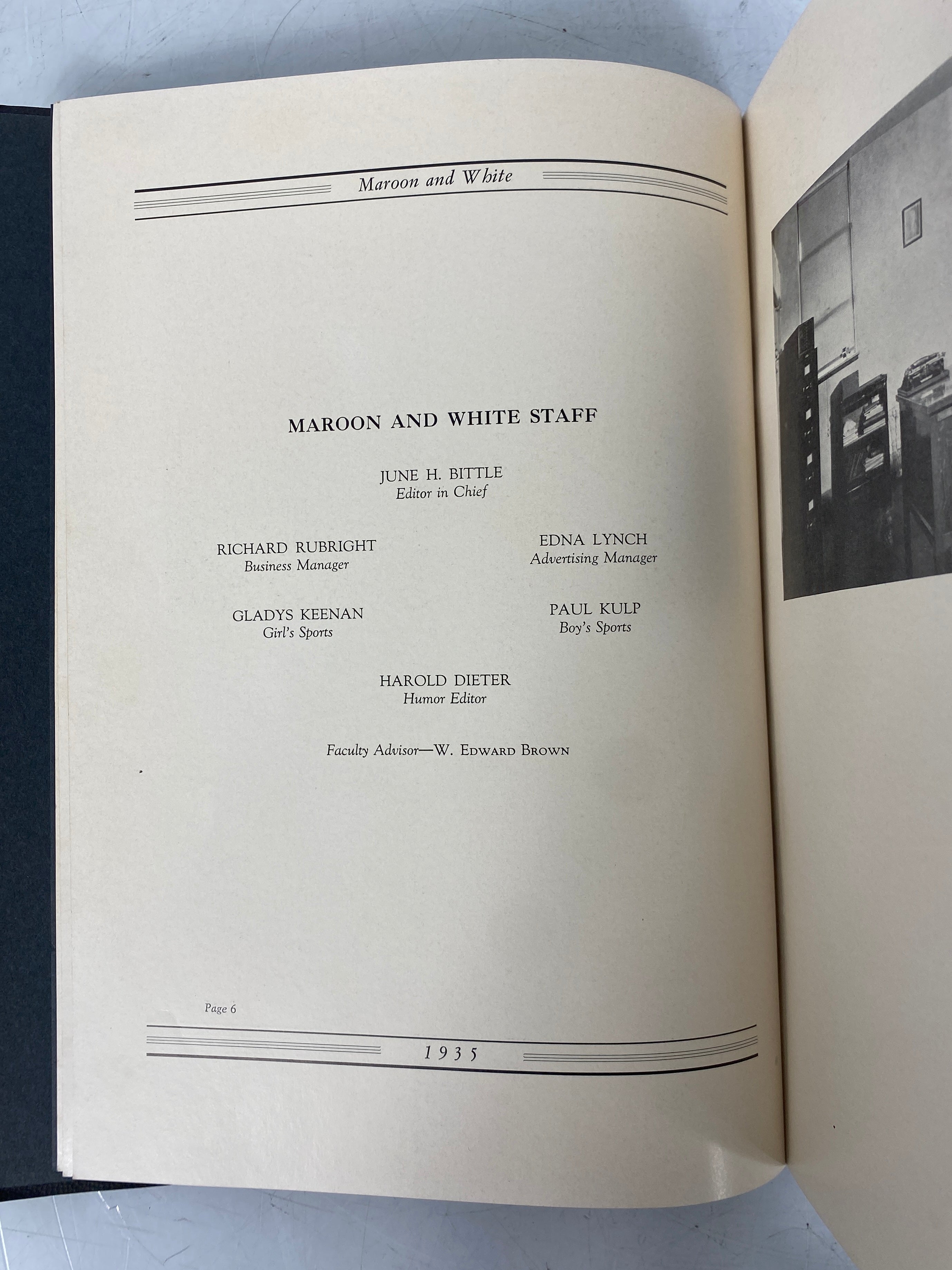 1935 Cressona High School Yearbook Cressona Pennsylvania SC
