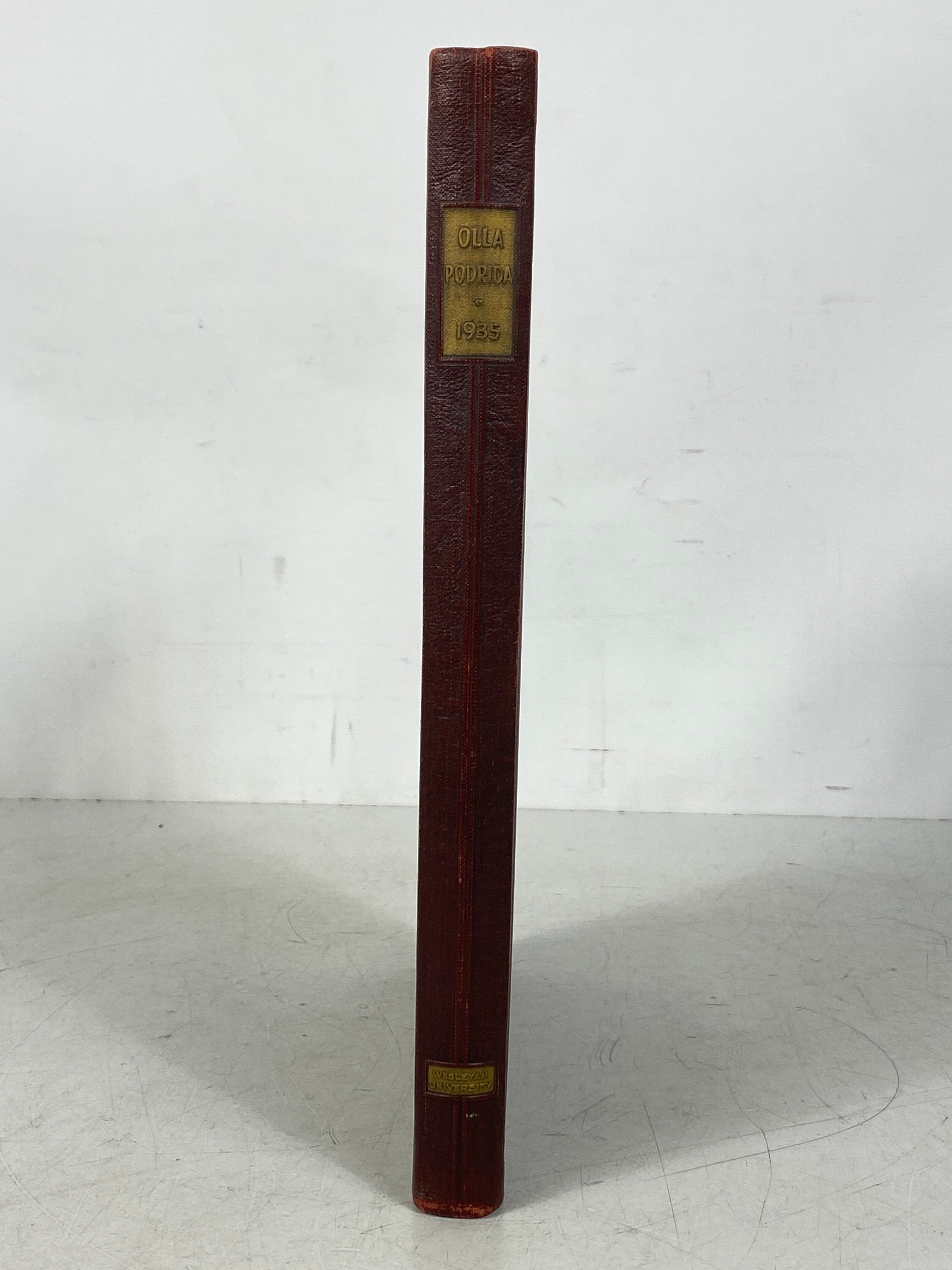 1935 Wesleyan University Yearbook Middletown Connecticut HC