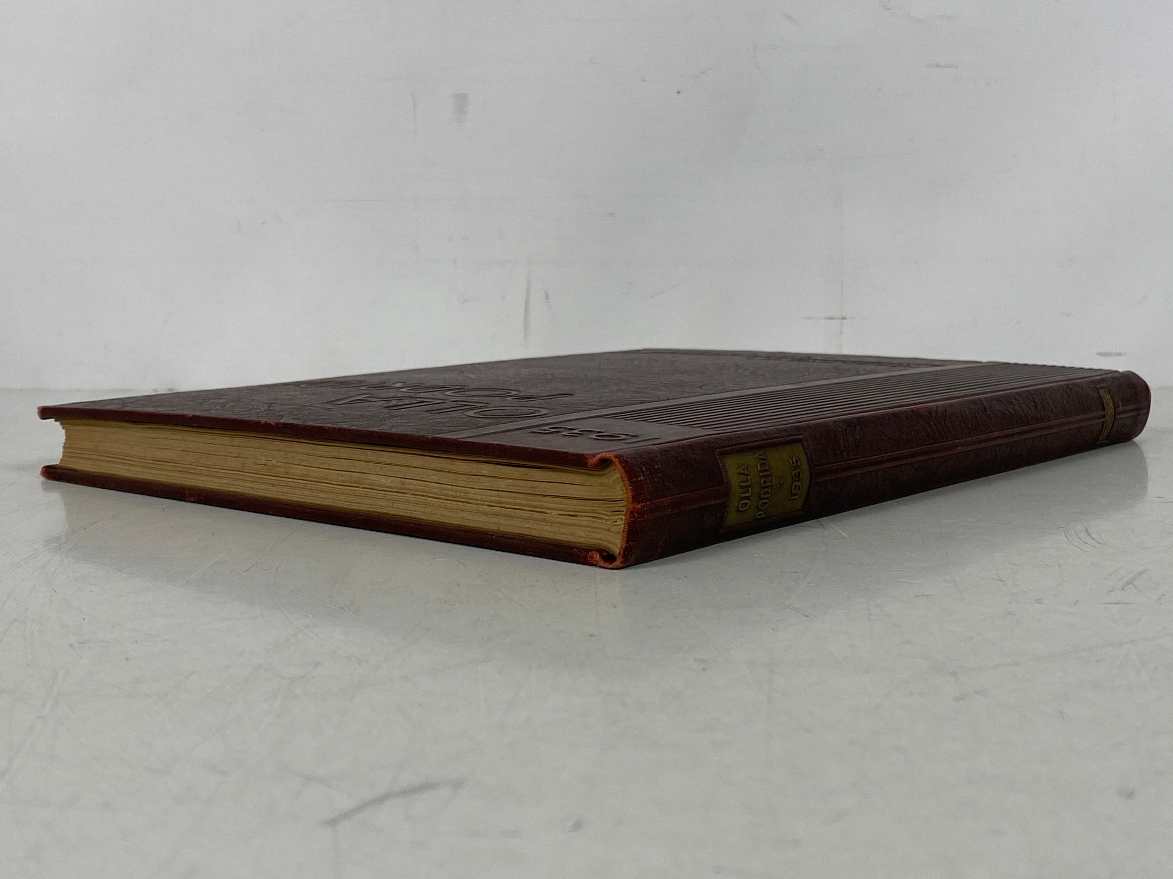 1935 Wesleyan University Yearbook Middletown Connecticut HC
