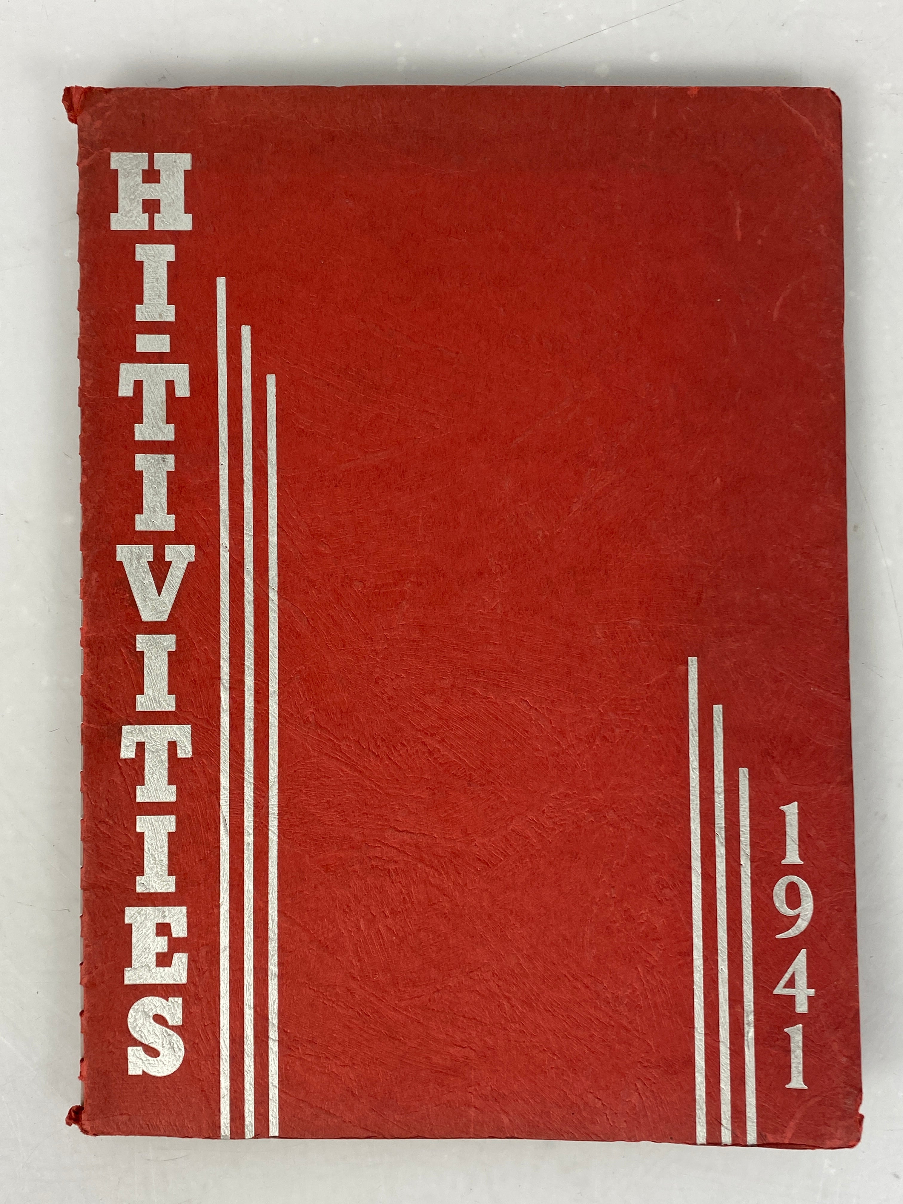 1941 Cressona High School Yearbook Cressona Pennsylvania Spiral SC