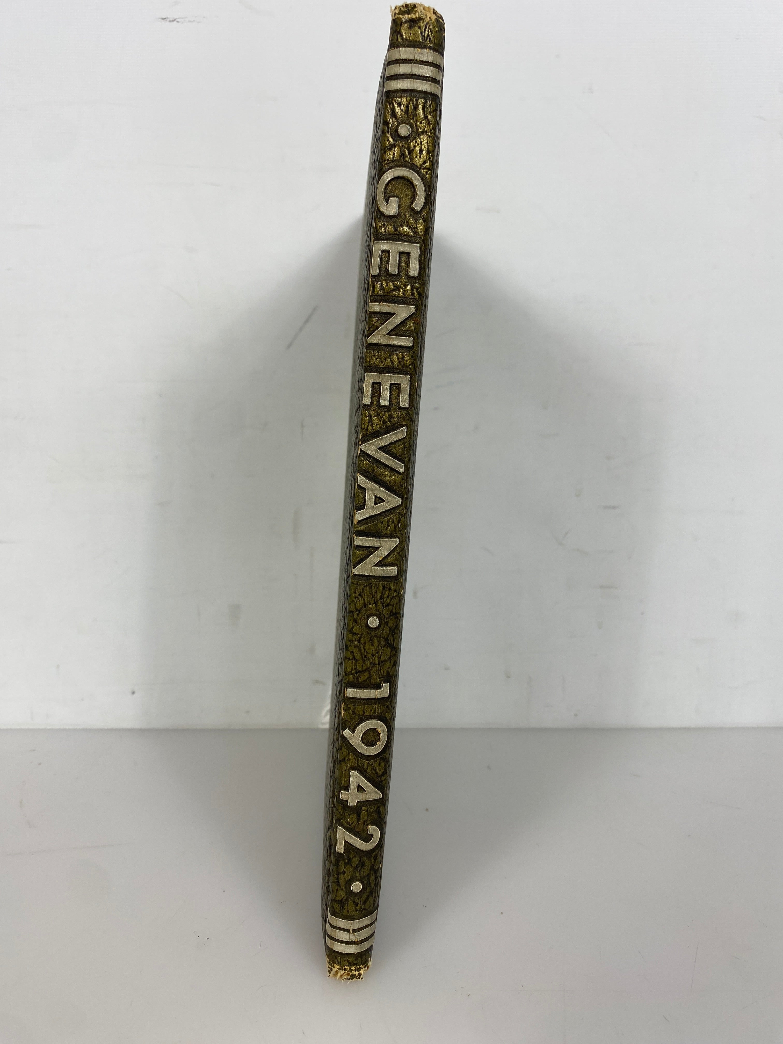 1942 Geneva College Yearbook Beaver Falls Pennsylvania HC