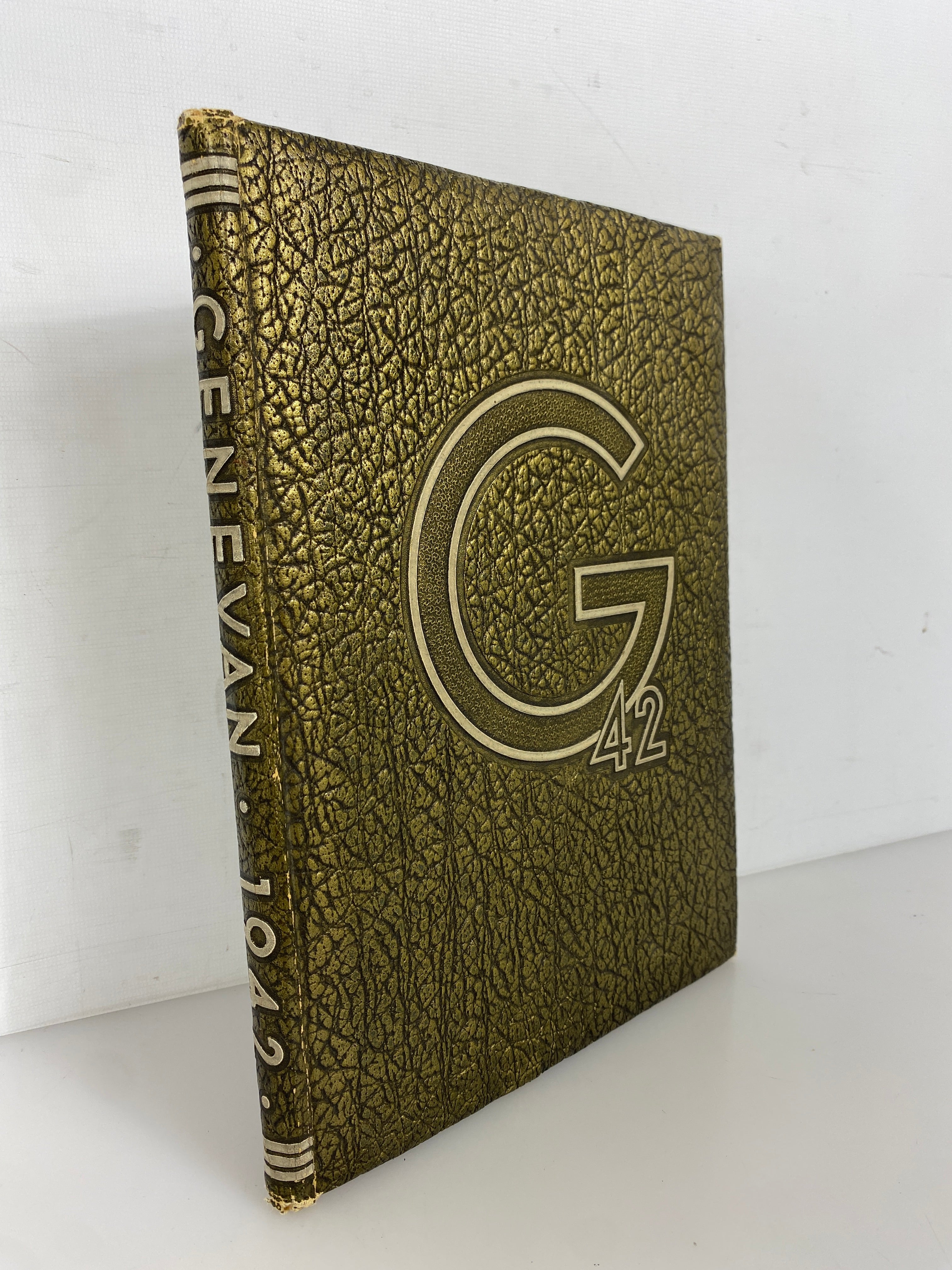 1942 Geneva College Yearbook Beaver Falls Pennsylvania HC