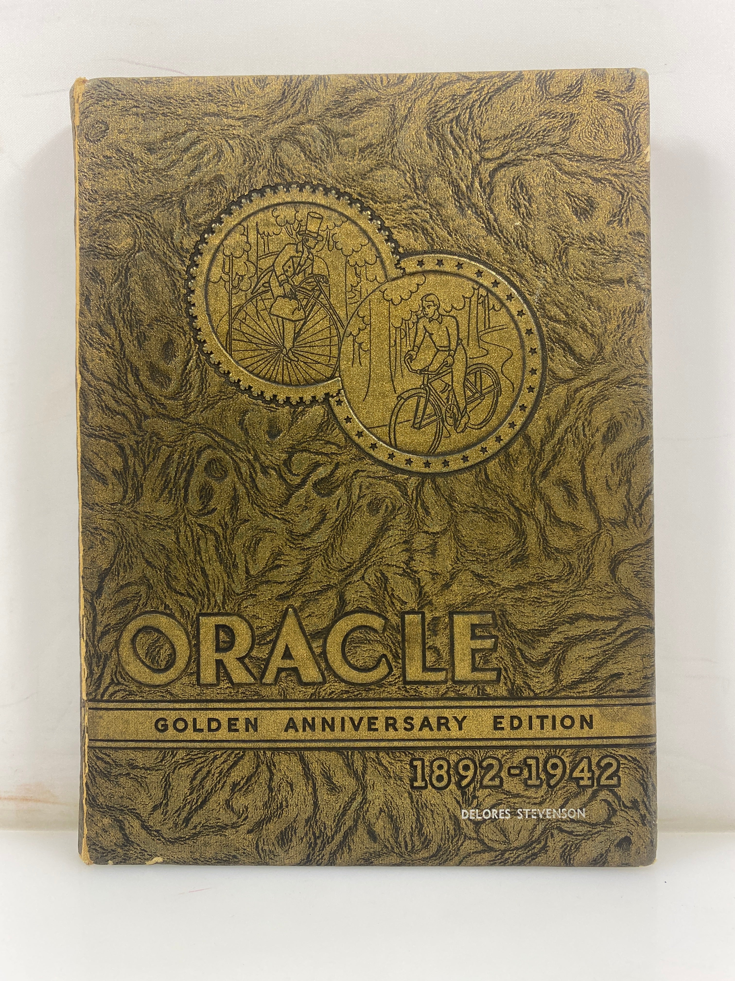 1942 'Oracle' Central High School Yearbook Lansing Michigan HC