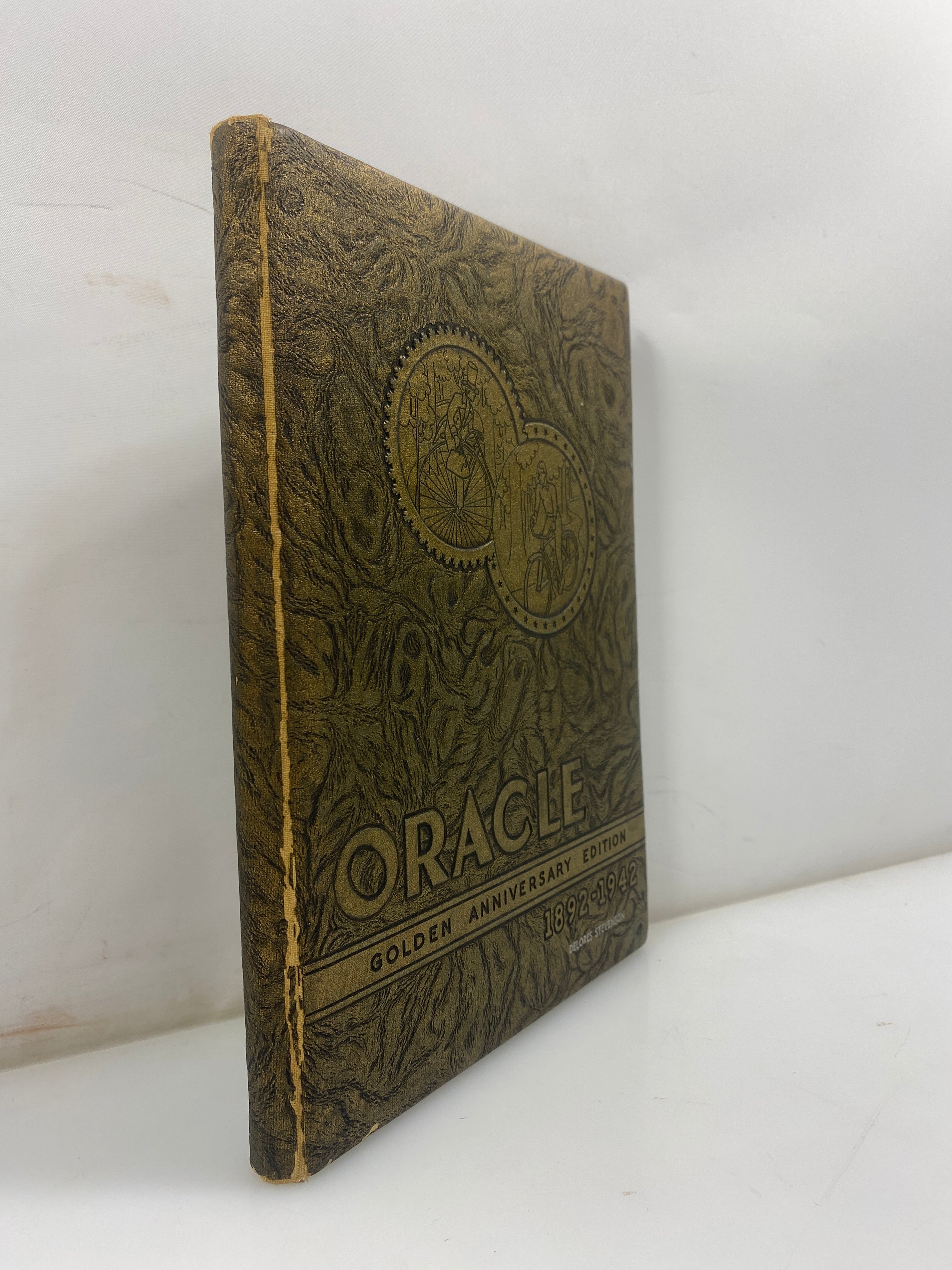 1942 'Oracle' Central High School Yearbook Lansing Michigan HC