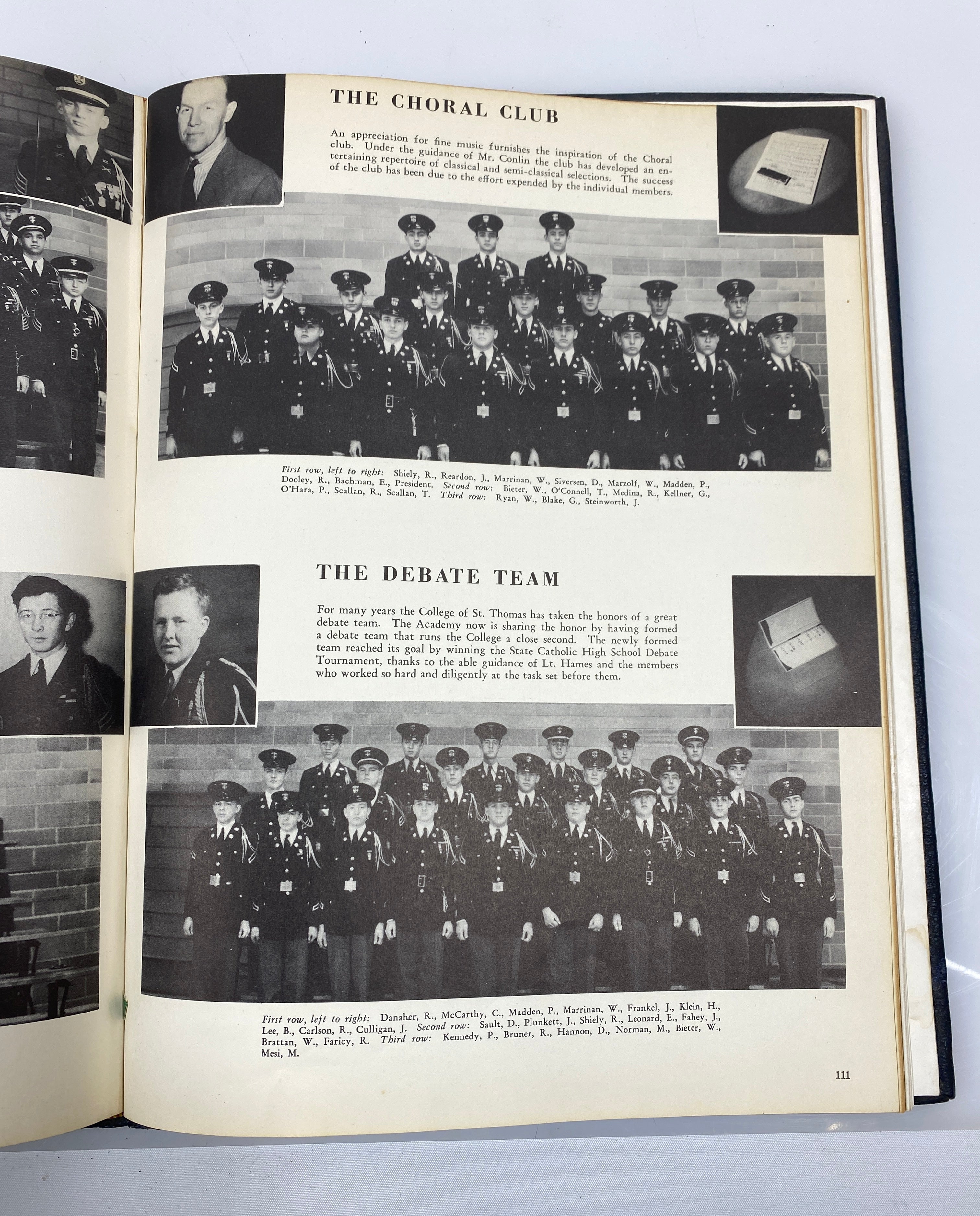 1942 St. Thomas Military Academy Yearbook "Kaydet" Minnesota HC
